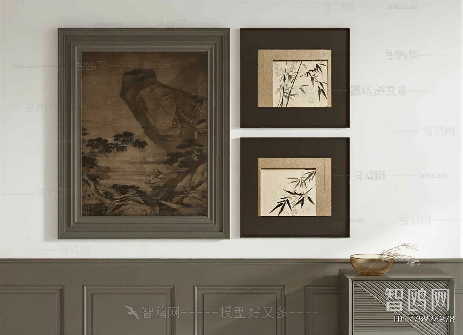 Retro Style Painting