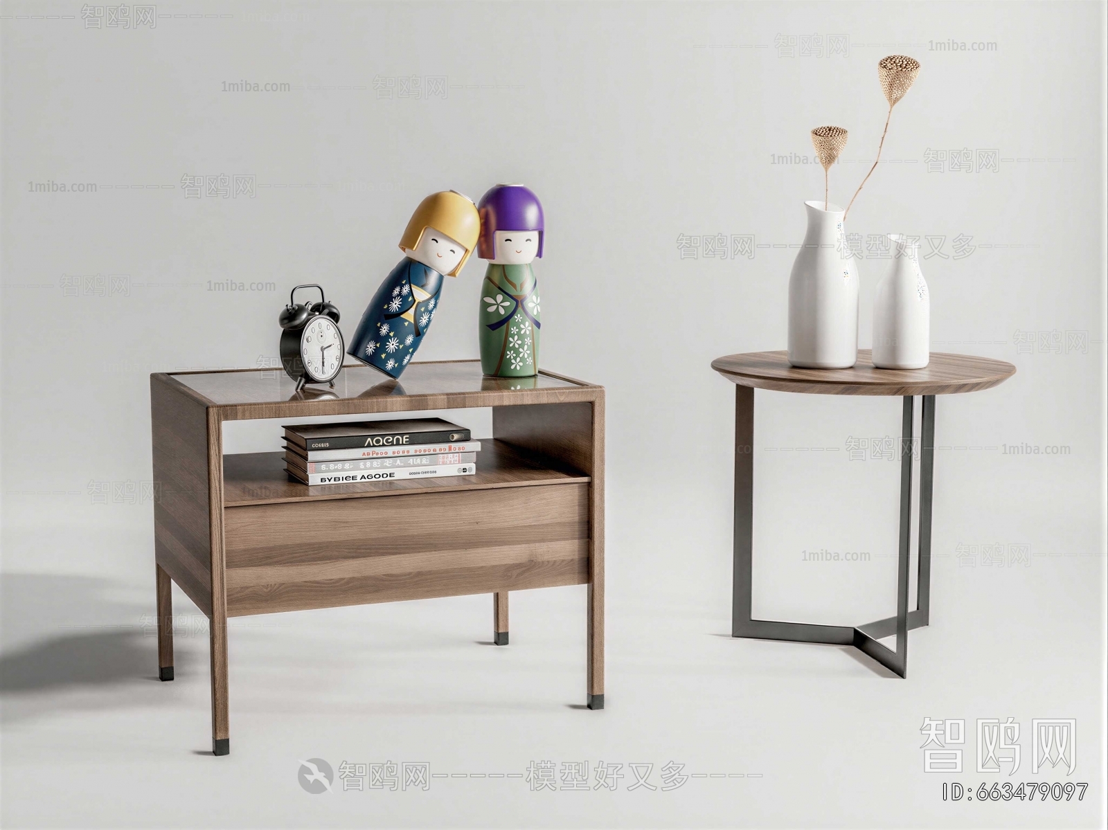 Modern Bedside Cupboard