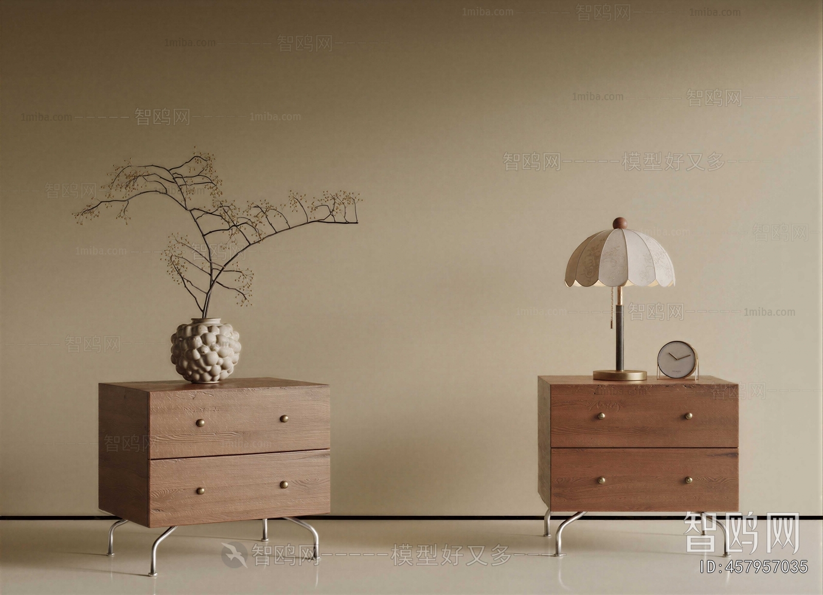 Modern Bedside Cupboard