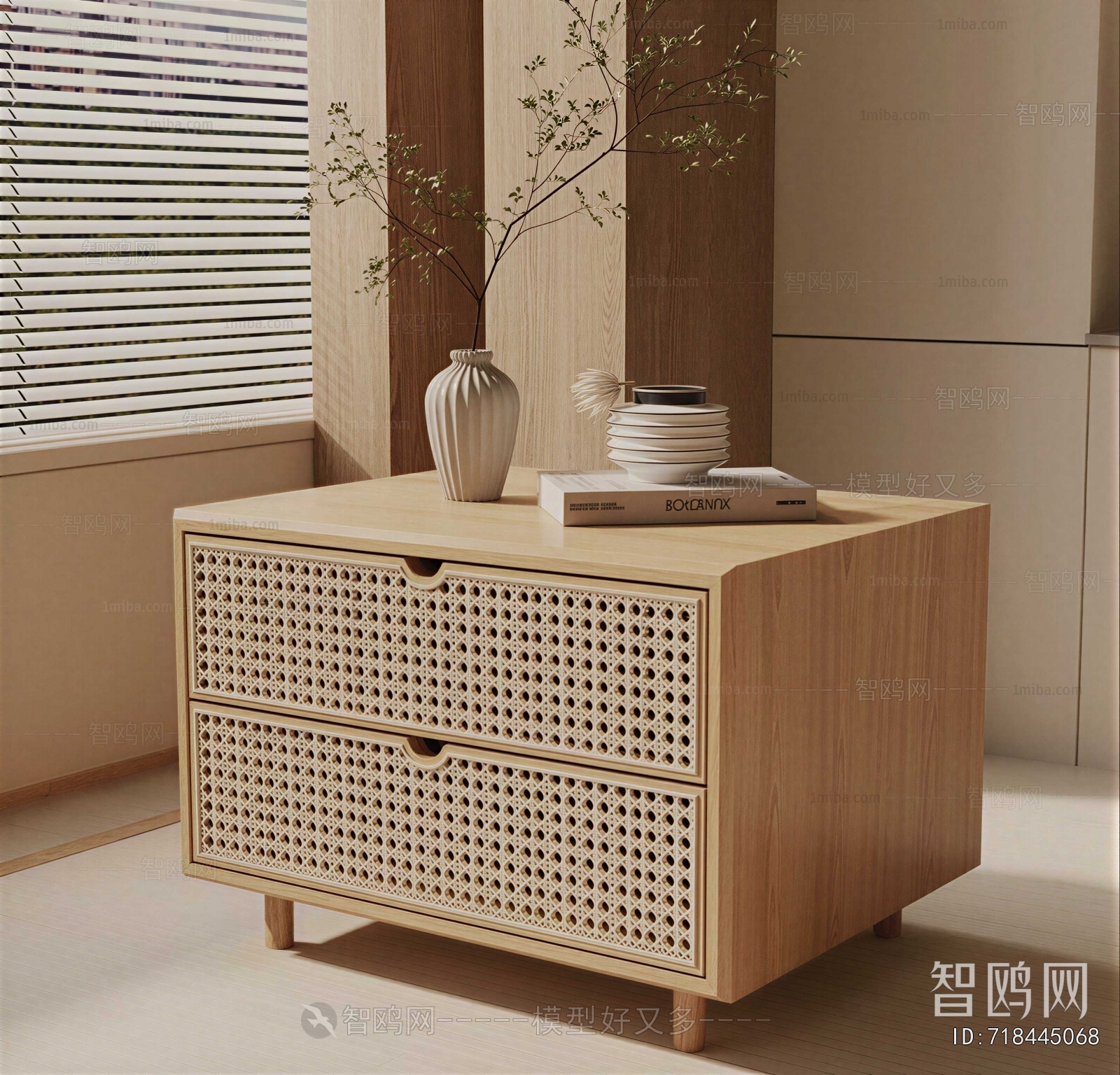 Modern Bedside Cupboard