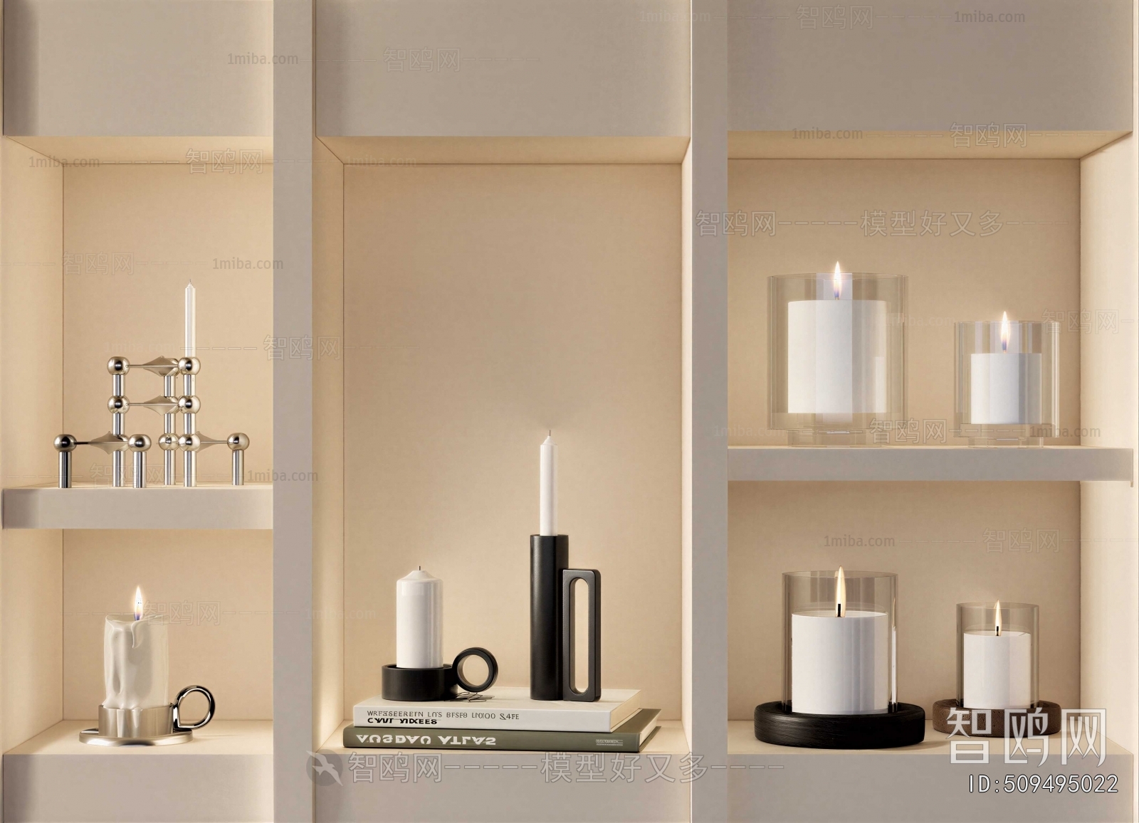 Modern Candles/Candlesticks