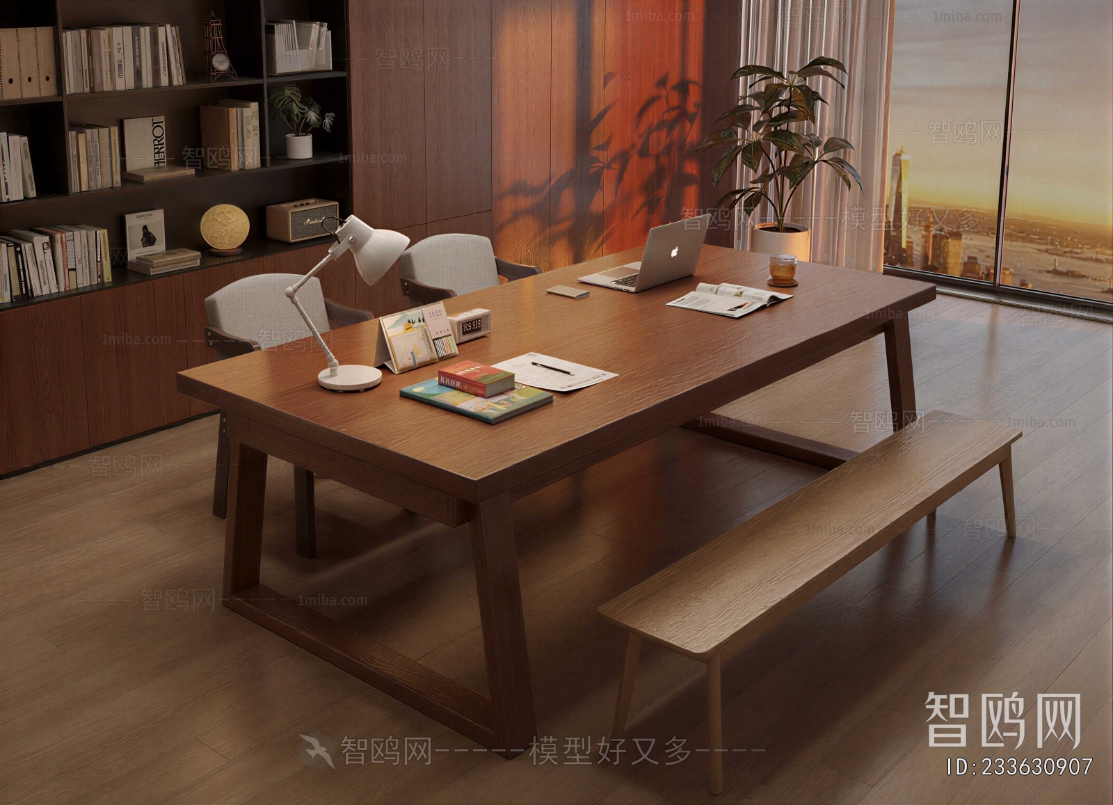 Modern Computer Desk And Chair