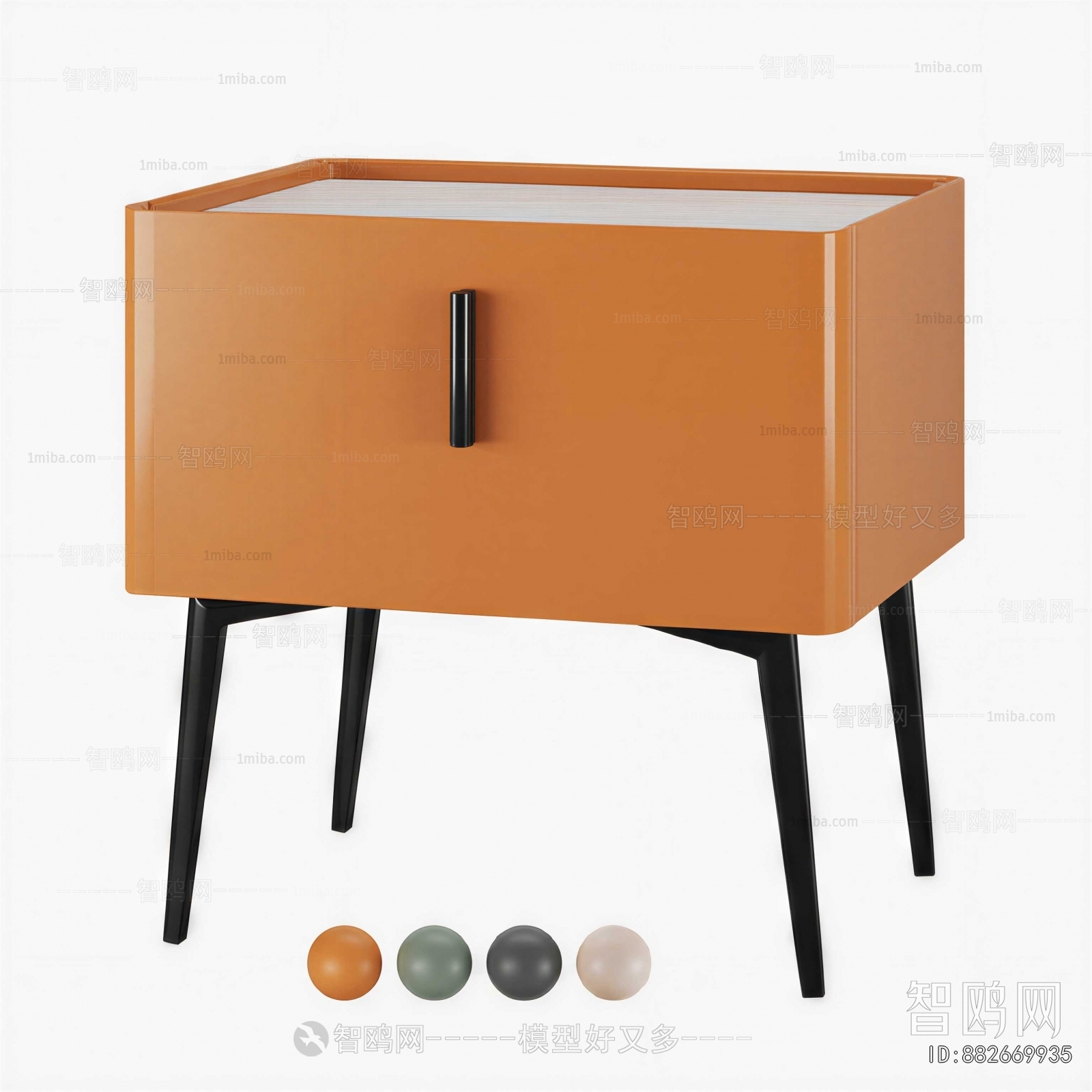 Modern Bedside Cupboard