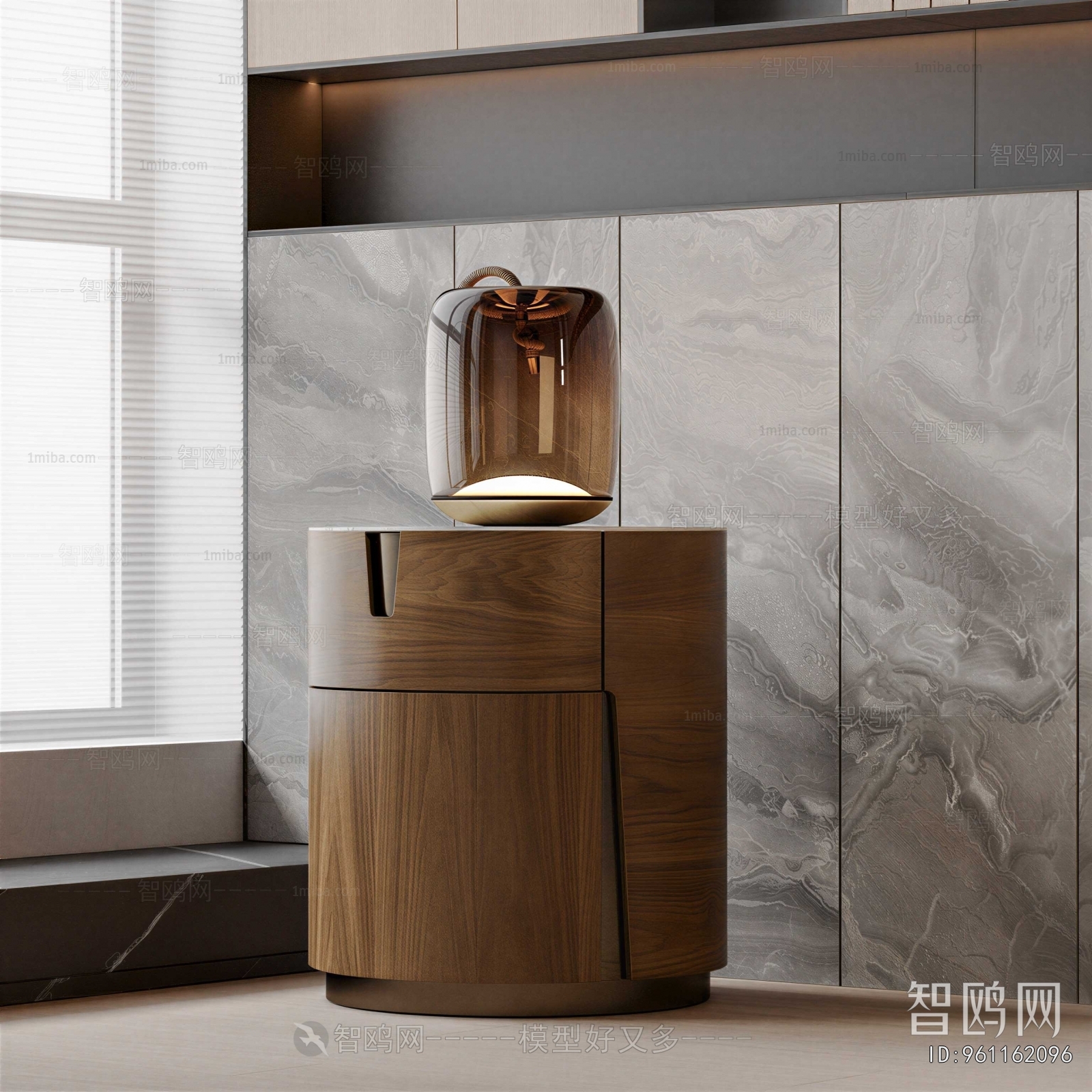 Modern Bedside Cupboard