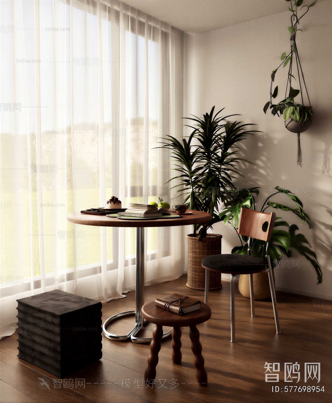 Modern Leisure Table And Chair