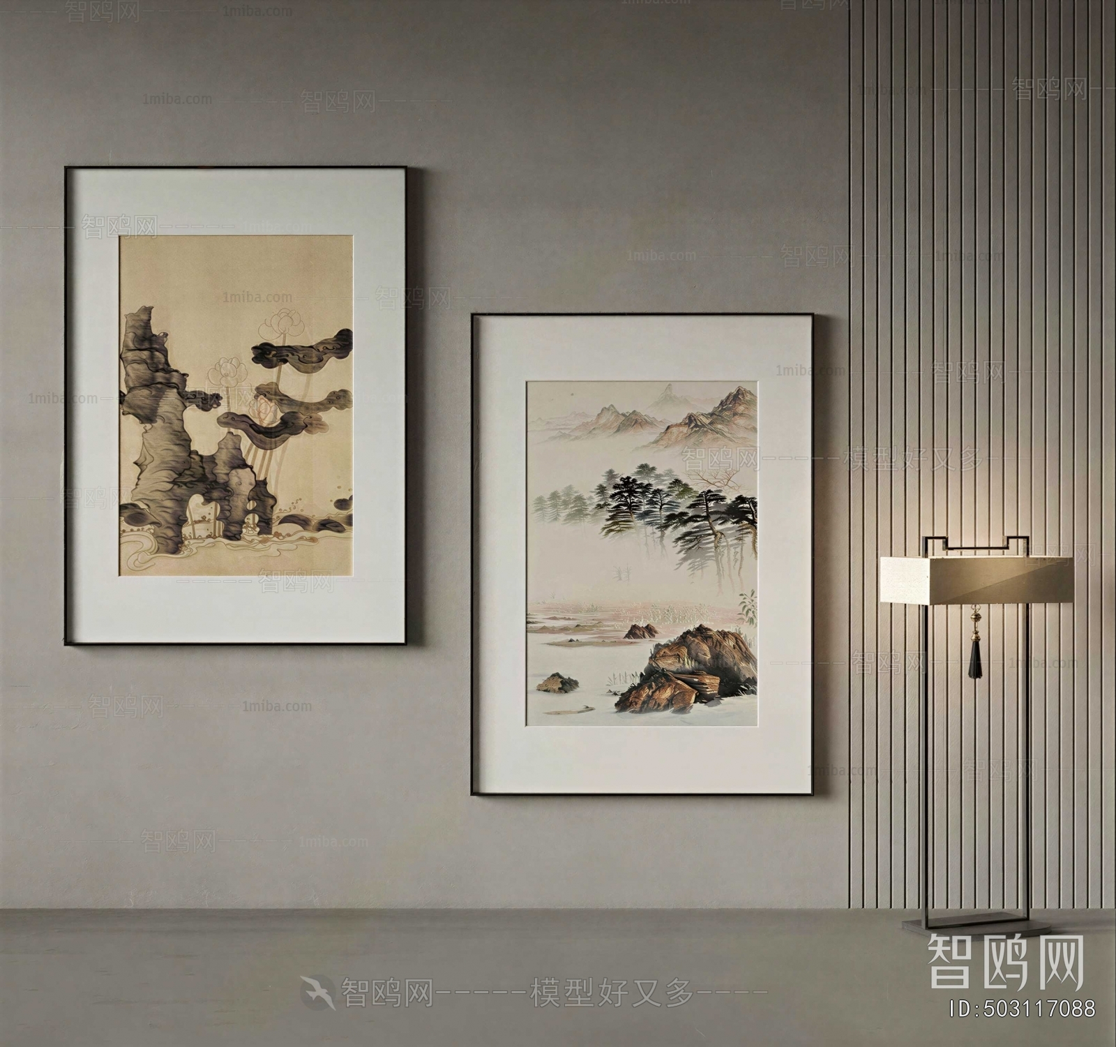 New Chinese Style Painting