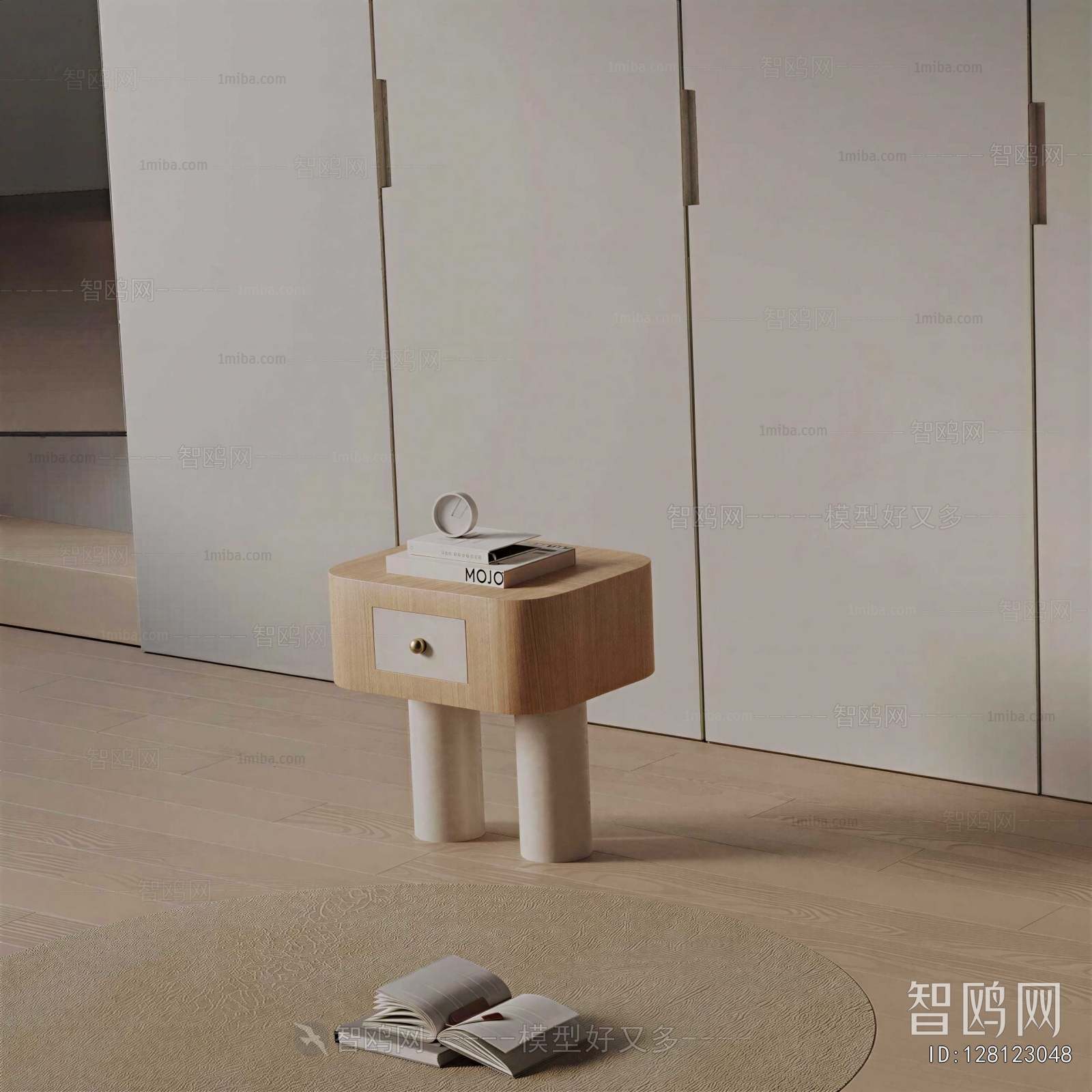 Modern Bedside Cupboard