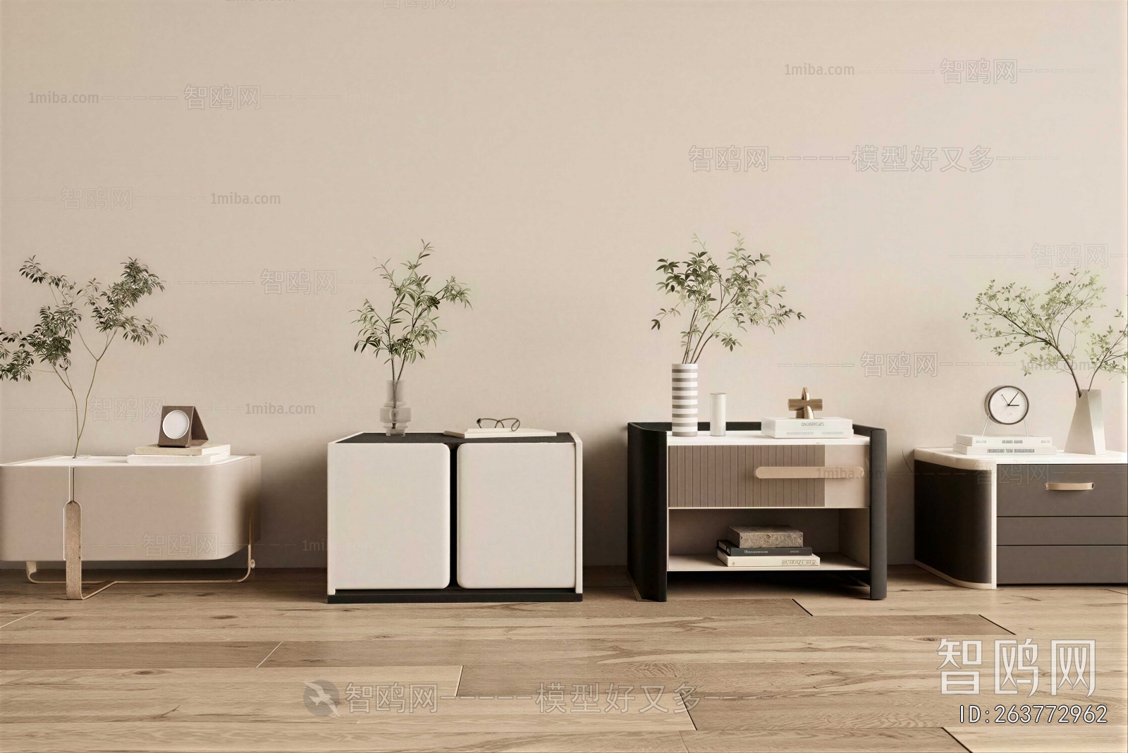 Modern Bedside Cupboard