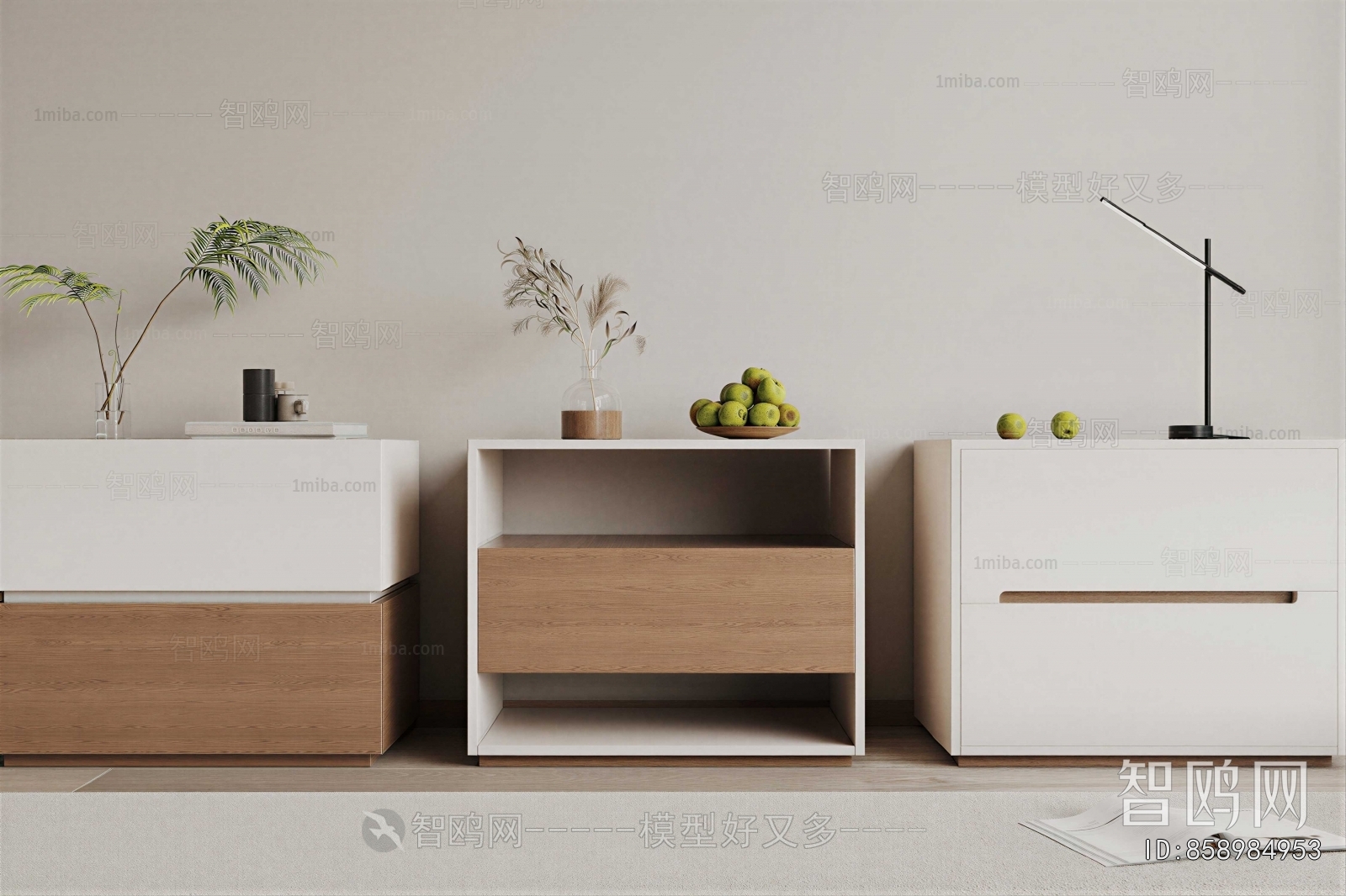 Modern Bedside Cupboard