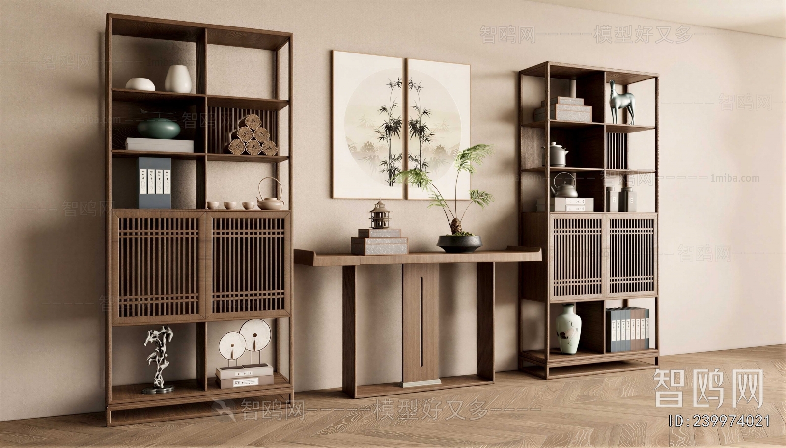 New Chinese Style Antique Rack