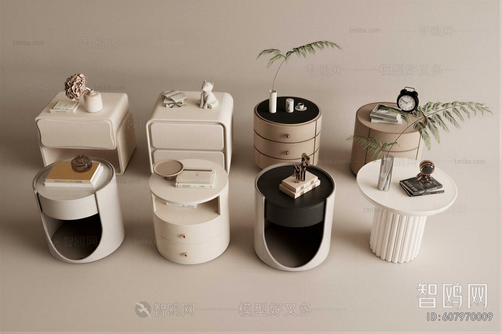 Modern Bedside Cupboard