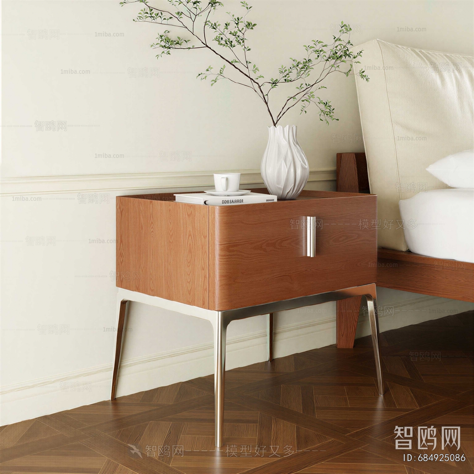 Modern Bedside Cupboard