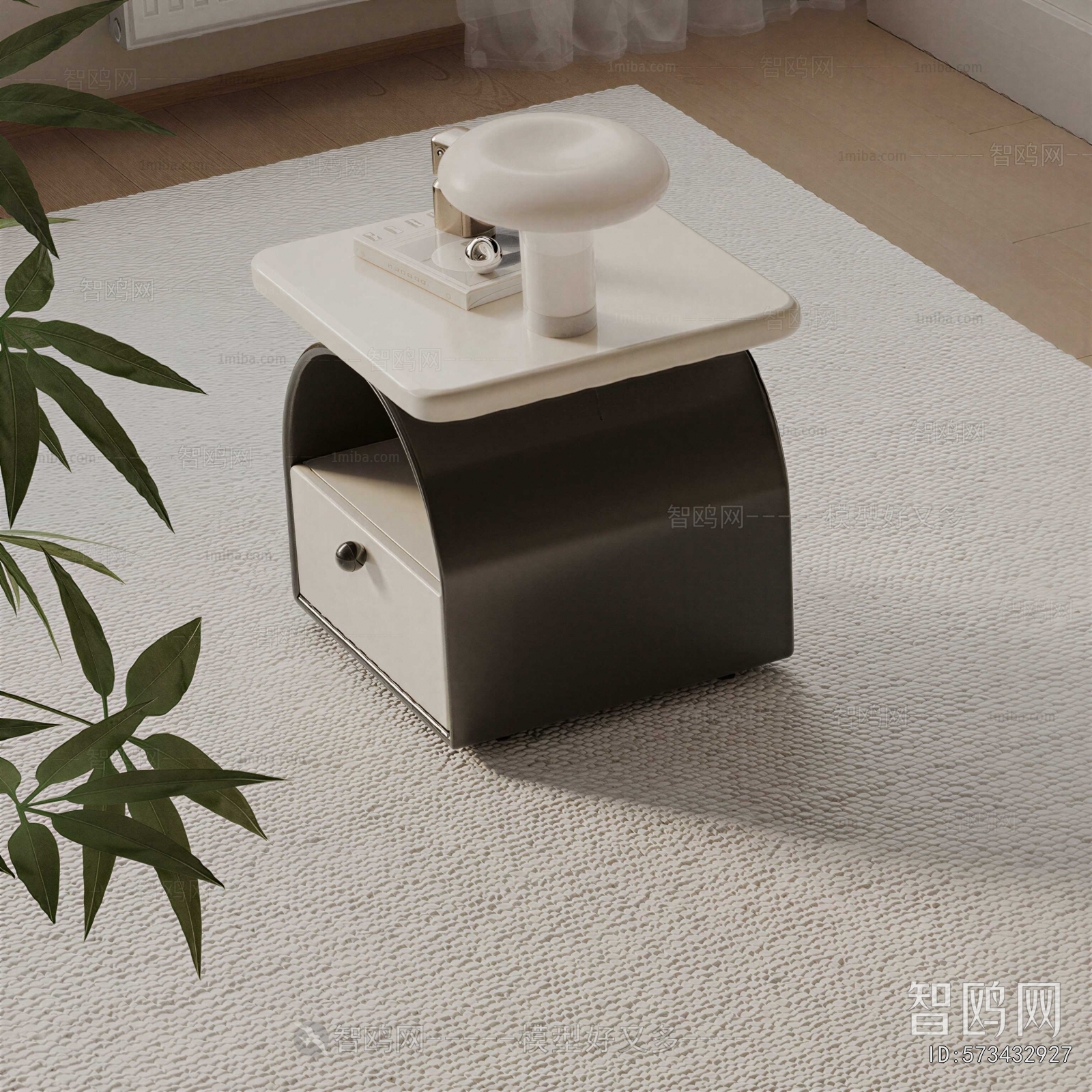 Modern Bedside Cupboard