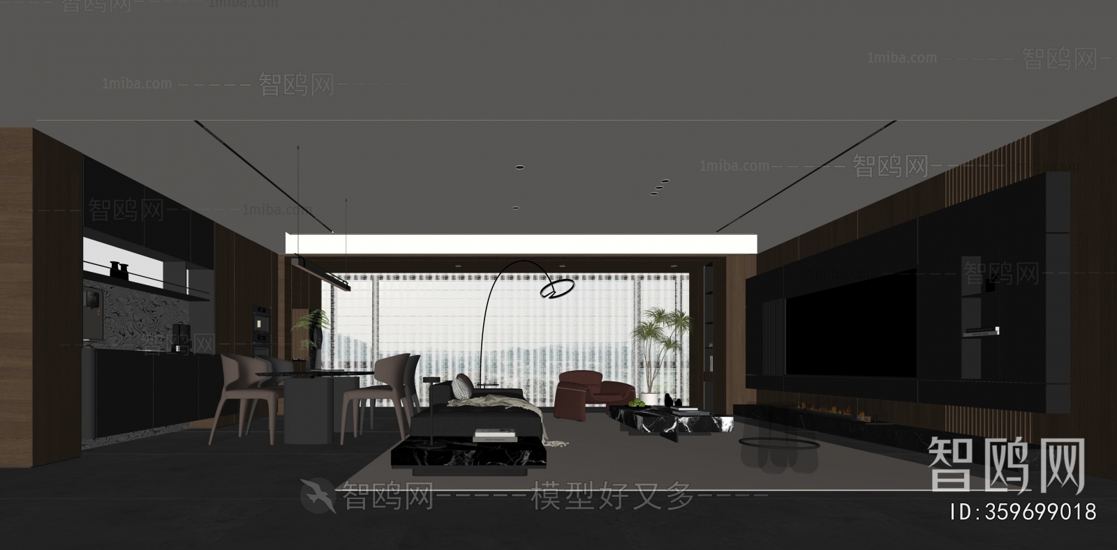 Modern A Living Room