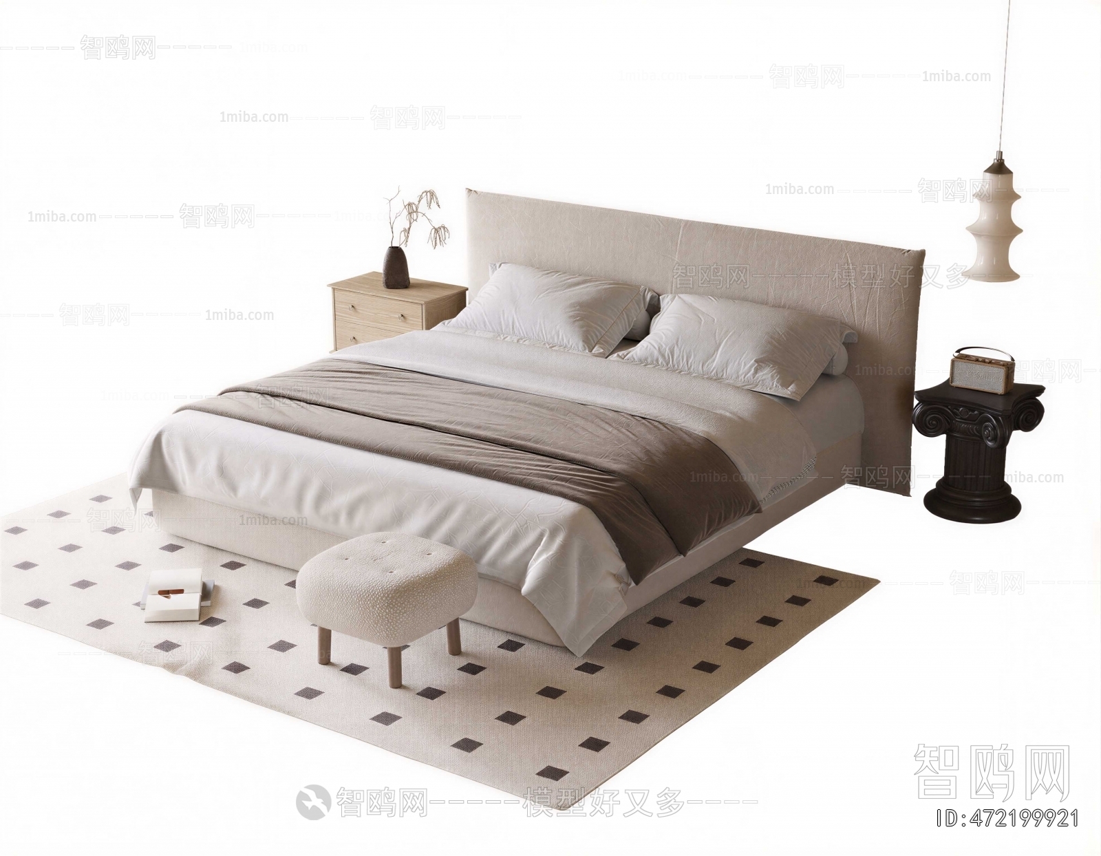 Modern Double Bed