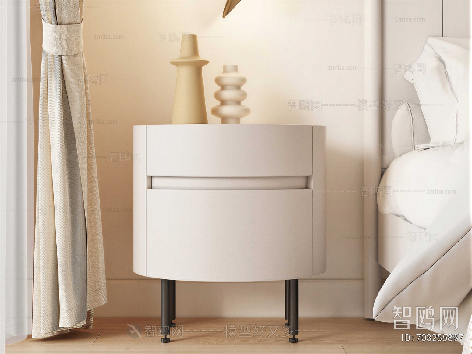 Modern Bedside Cupboard