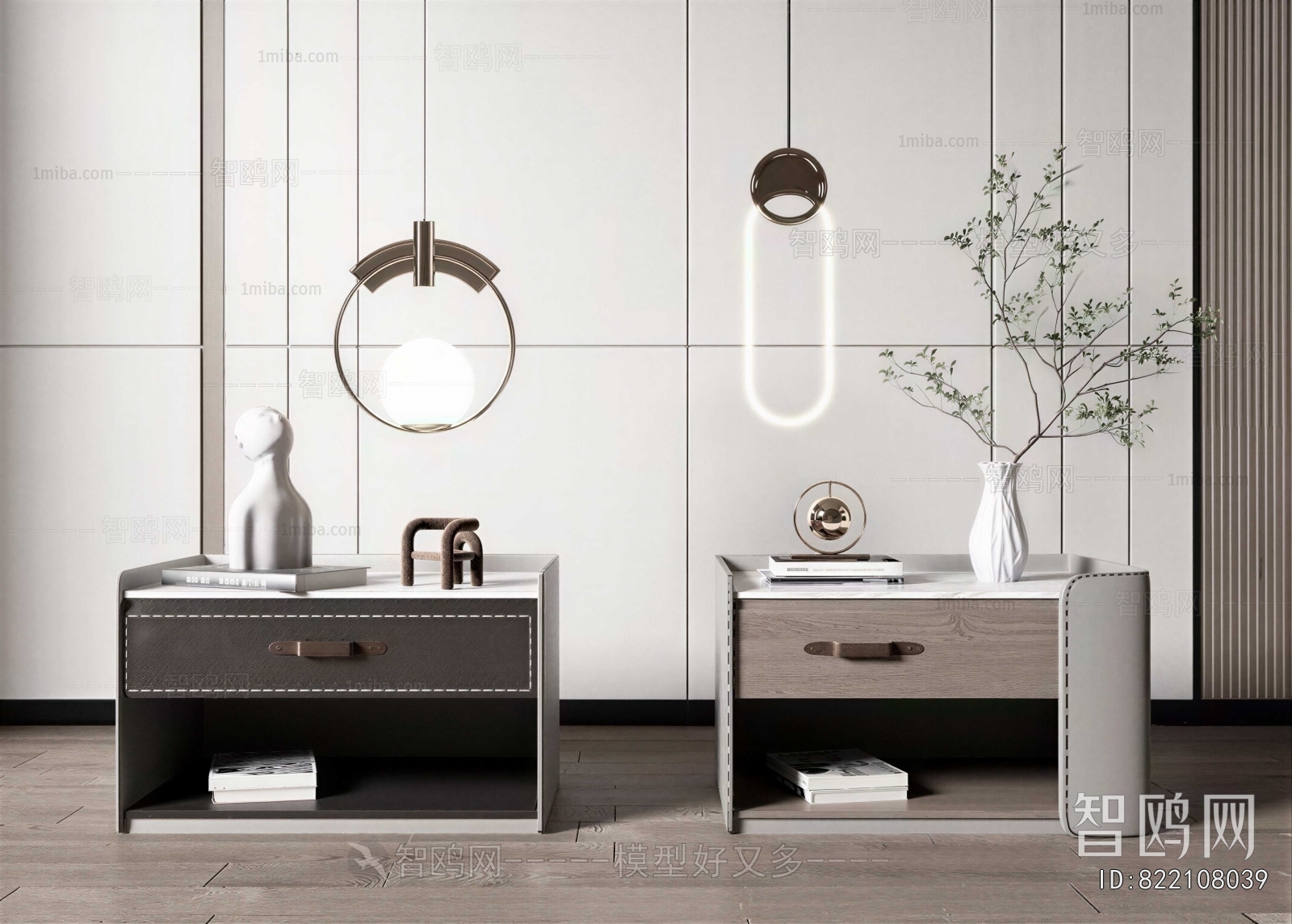 Modern Bedside Cupboard