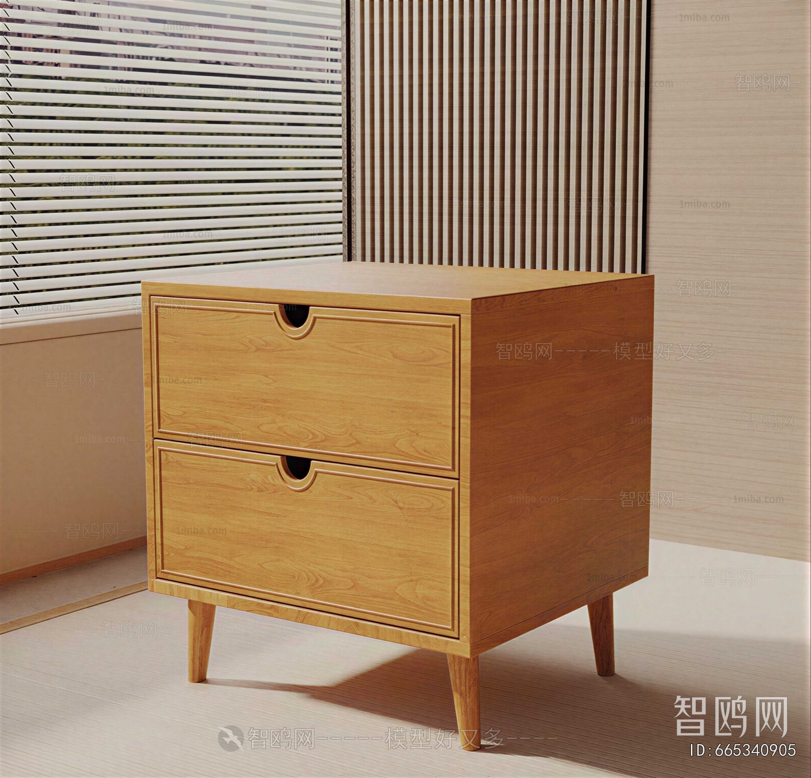 Modern Bedside Cupboard