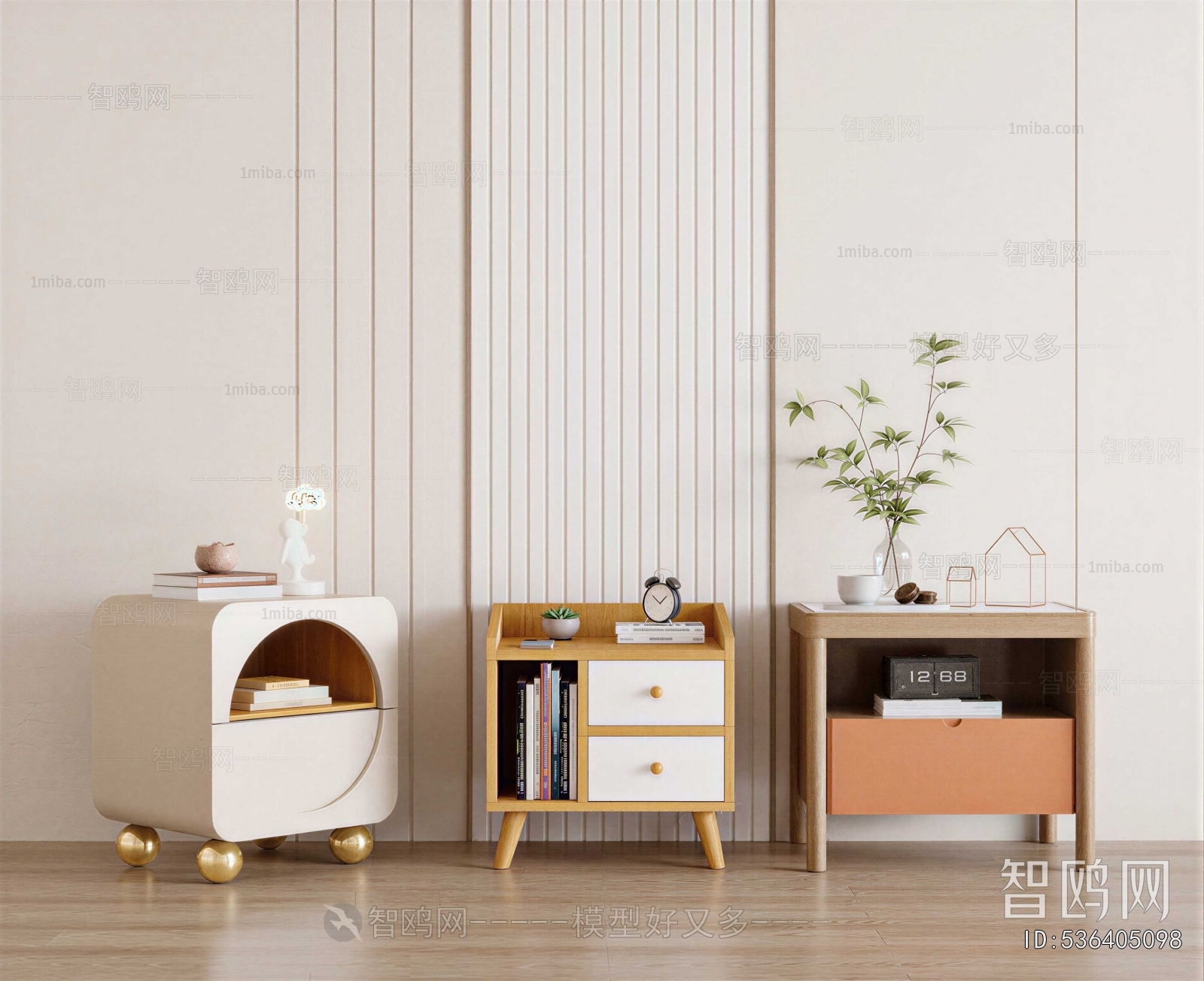 Modern Bedside Cupboard