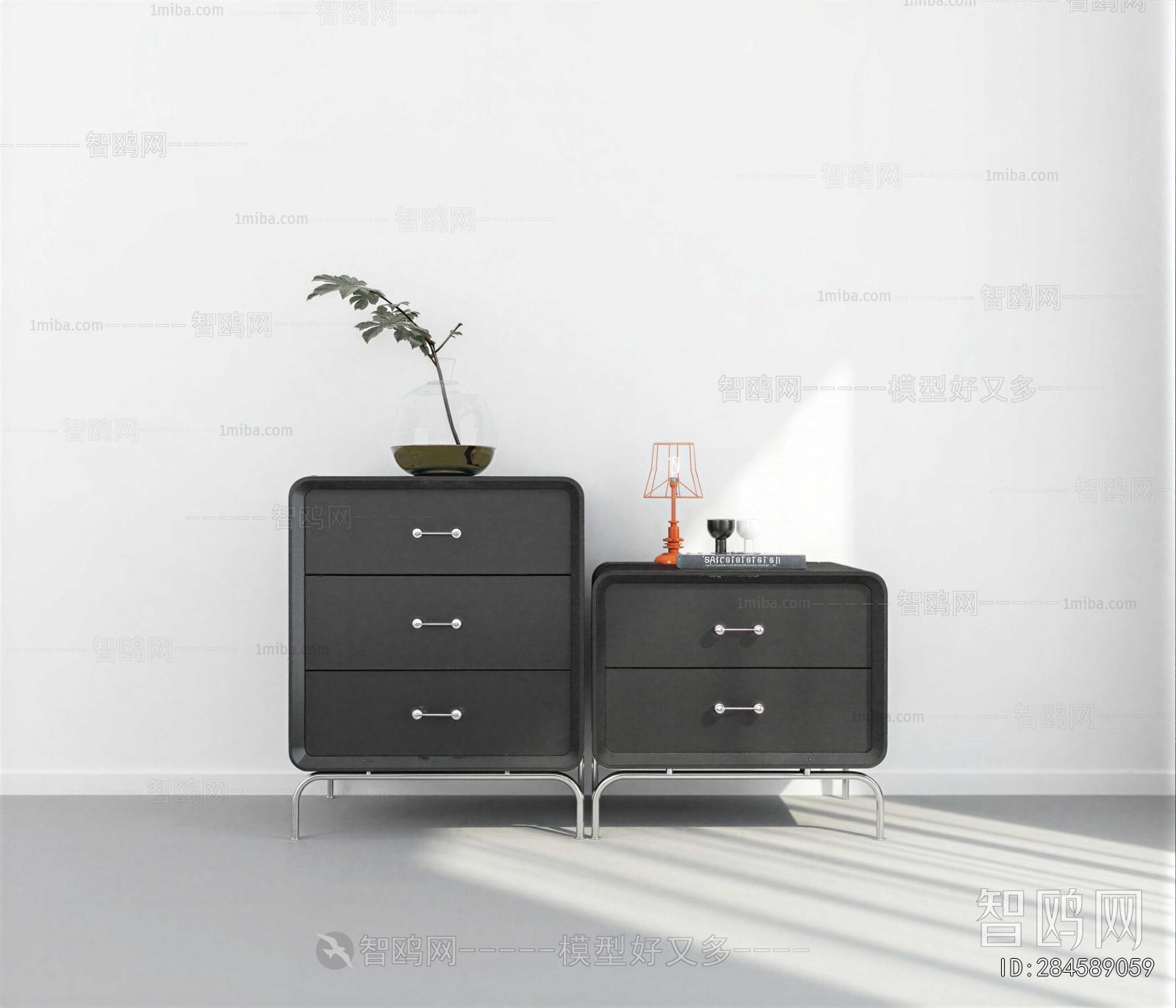 Modern Bedside Cupboard