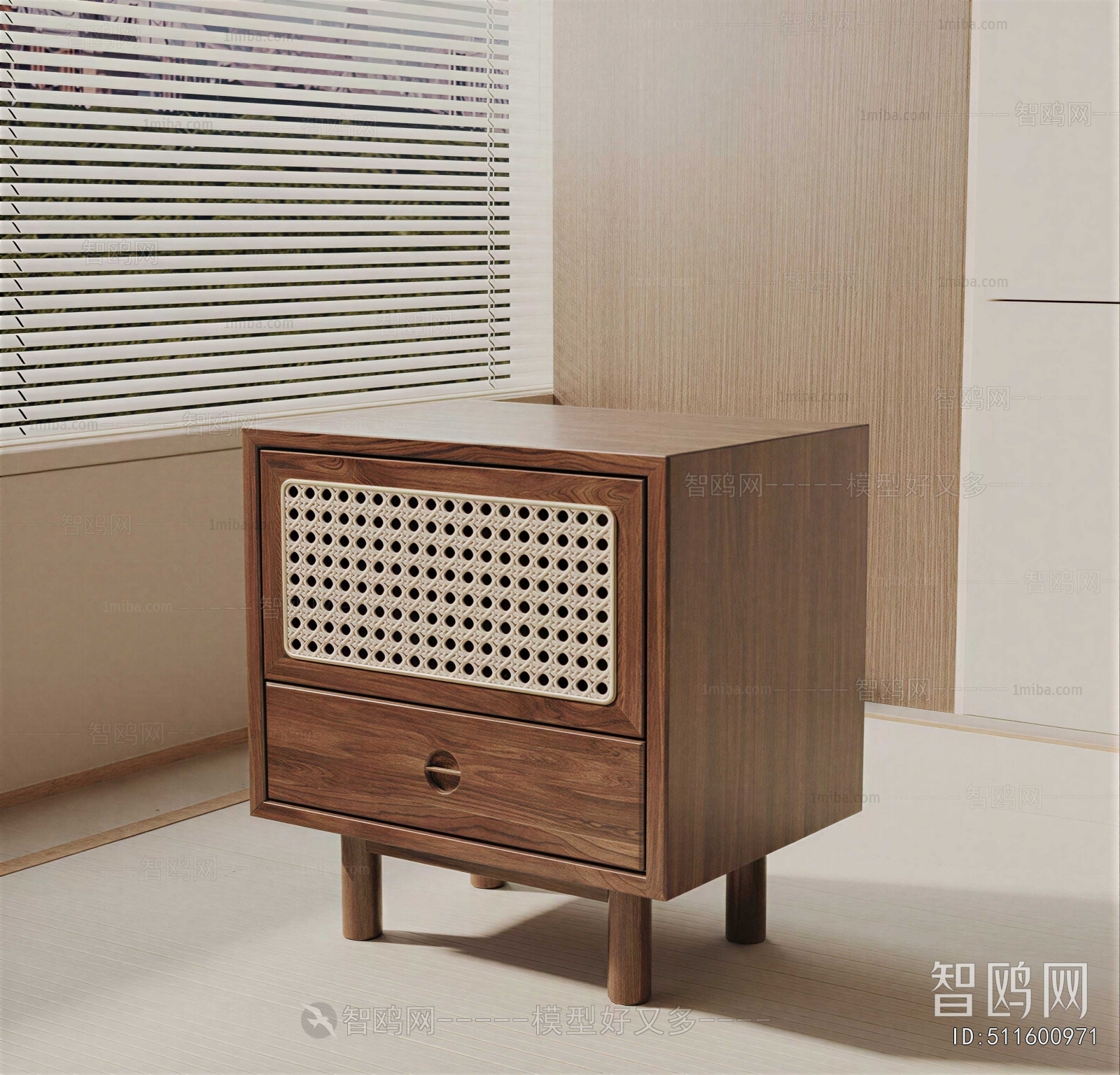 Modern Bedside Cupboard