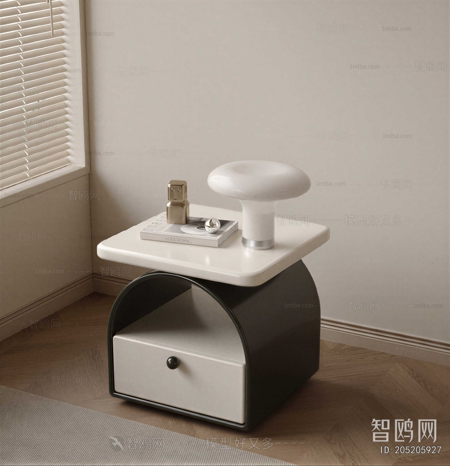 Modern Bedside Cupboard