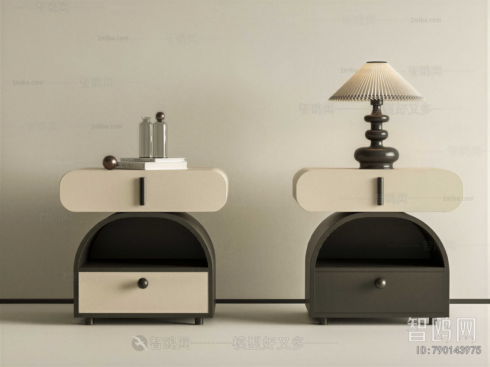 Modern Bedside Cupboard