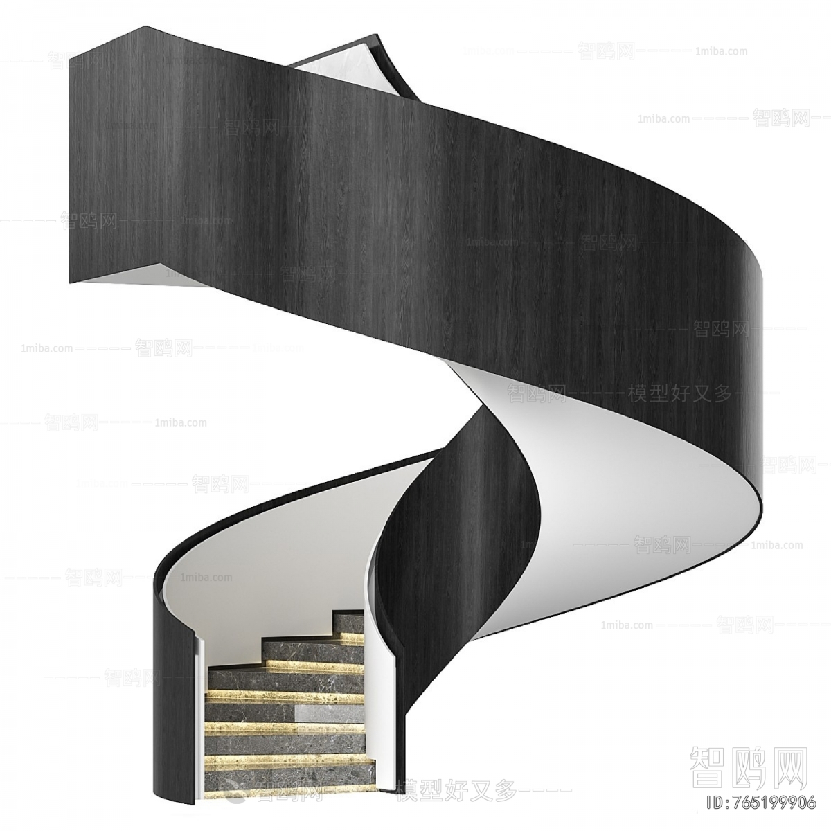 Modern Rotating Staircase