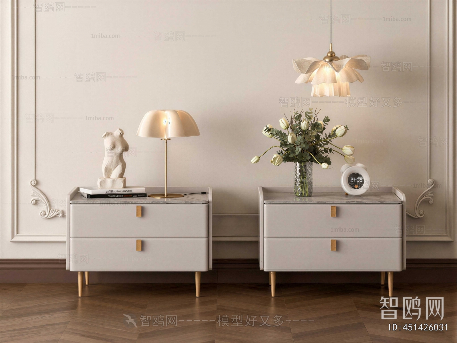 Modern Bedside Cupboard