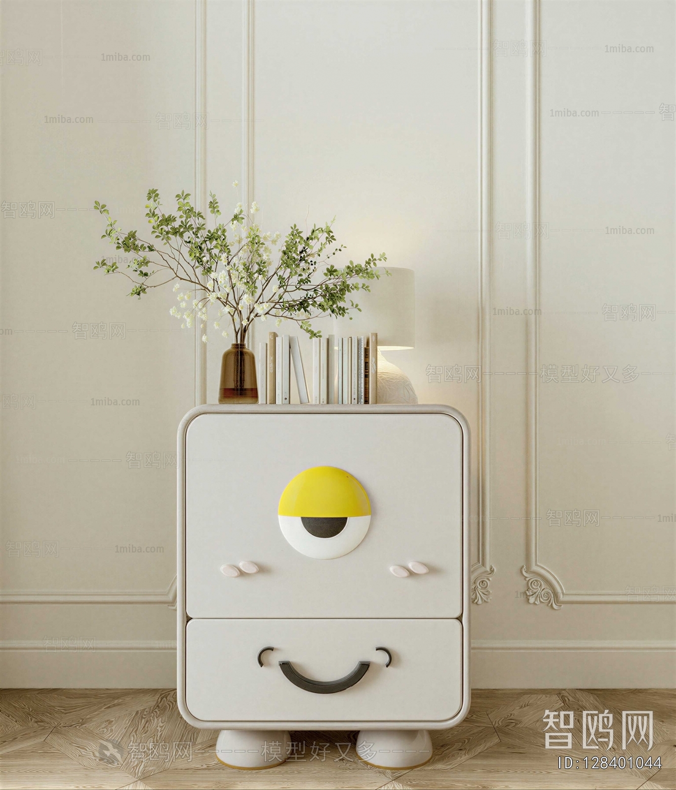 Modern Bedside Cupboard