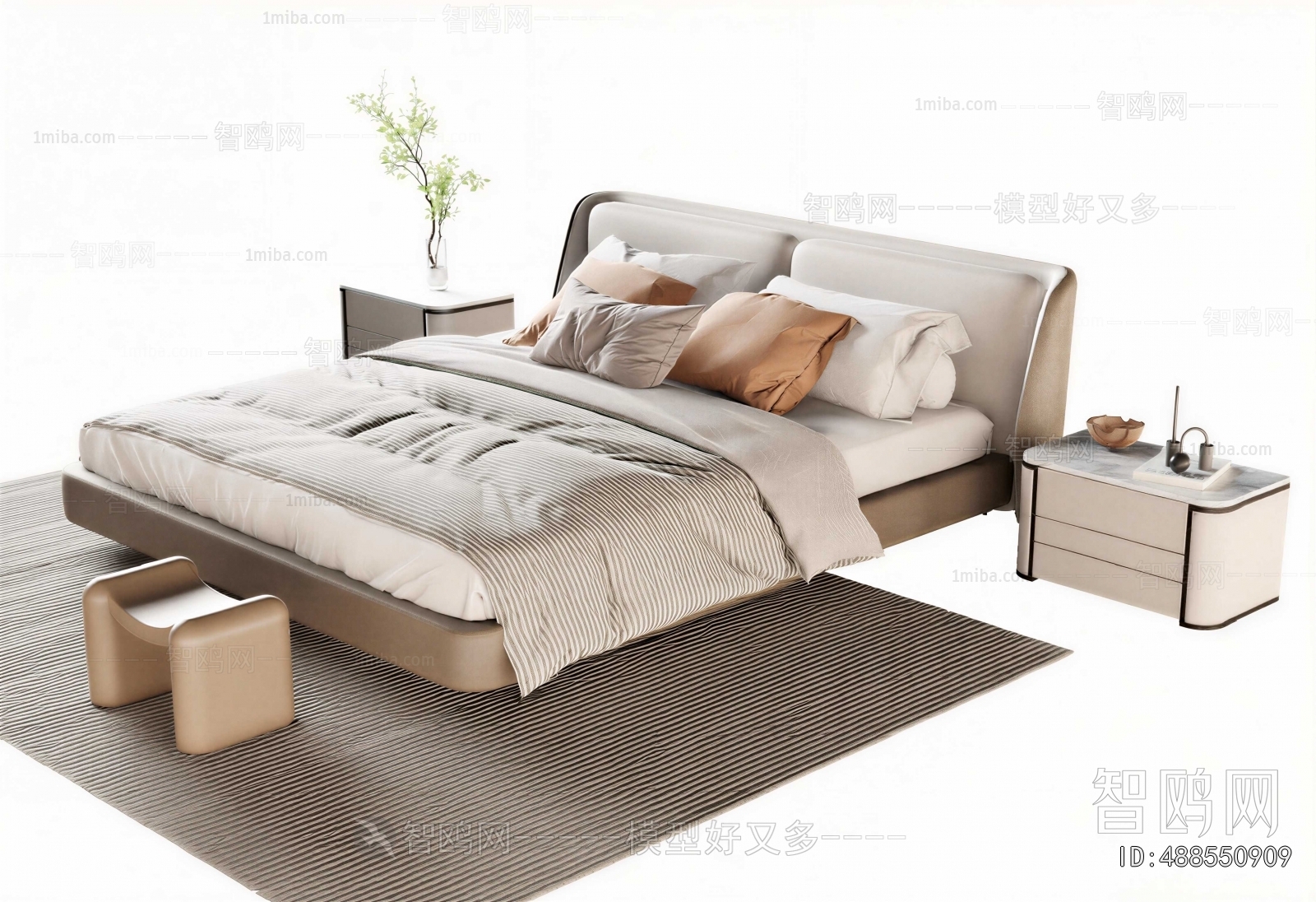 Modern Double Bed