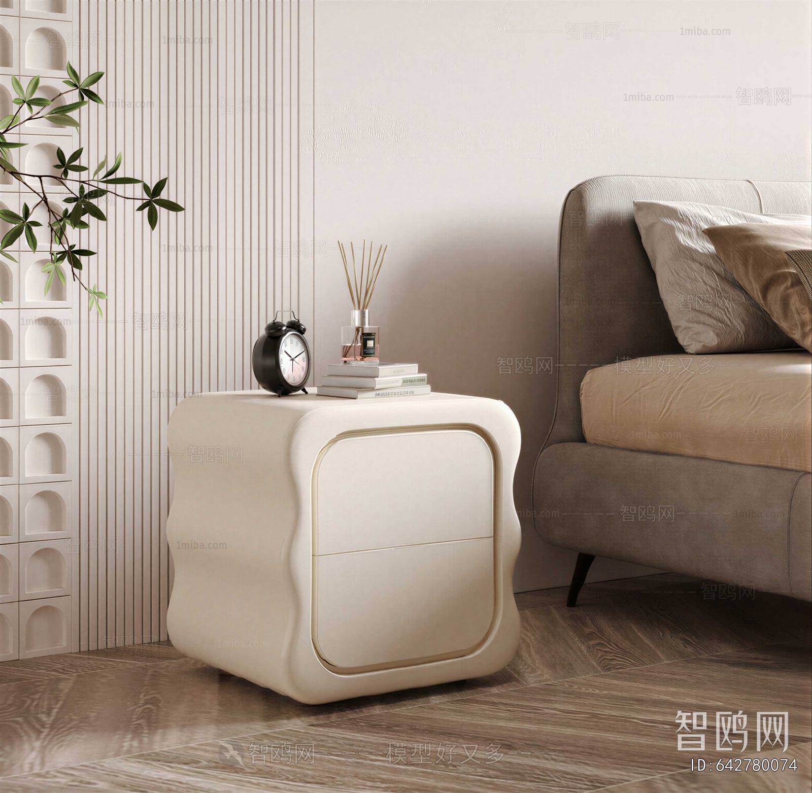 Modern Bedside Cupboard