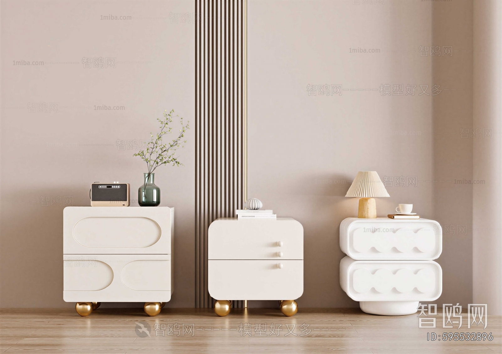 Modern Bedside Cupboard