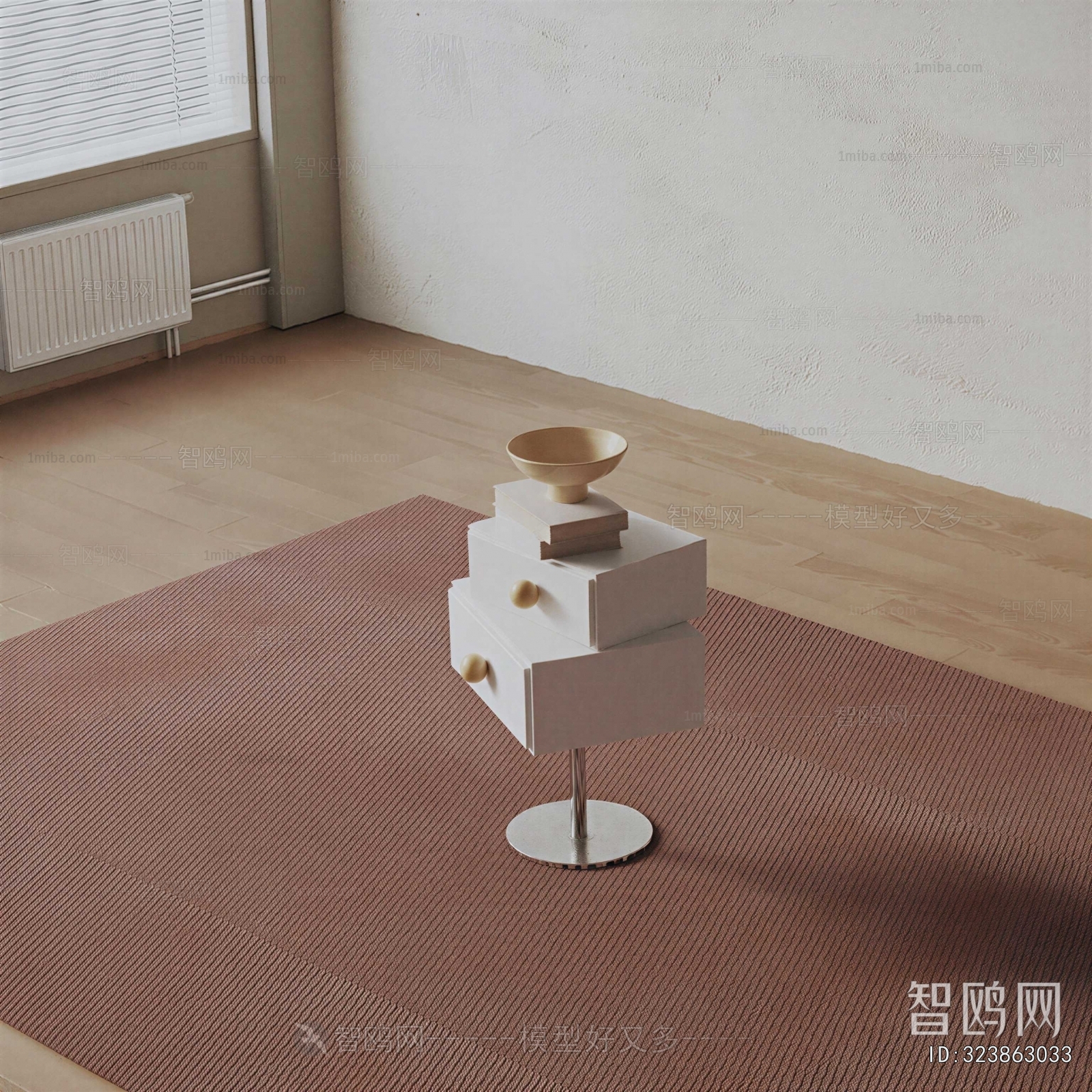 Modern Bedside Cupboard