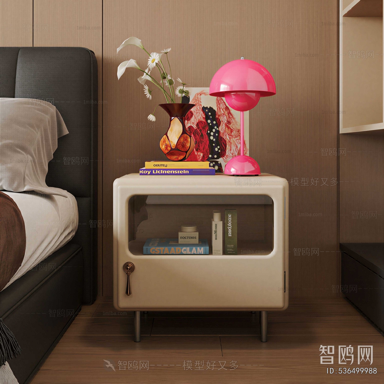 Modern Bedside Cupboard