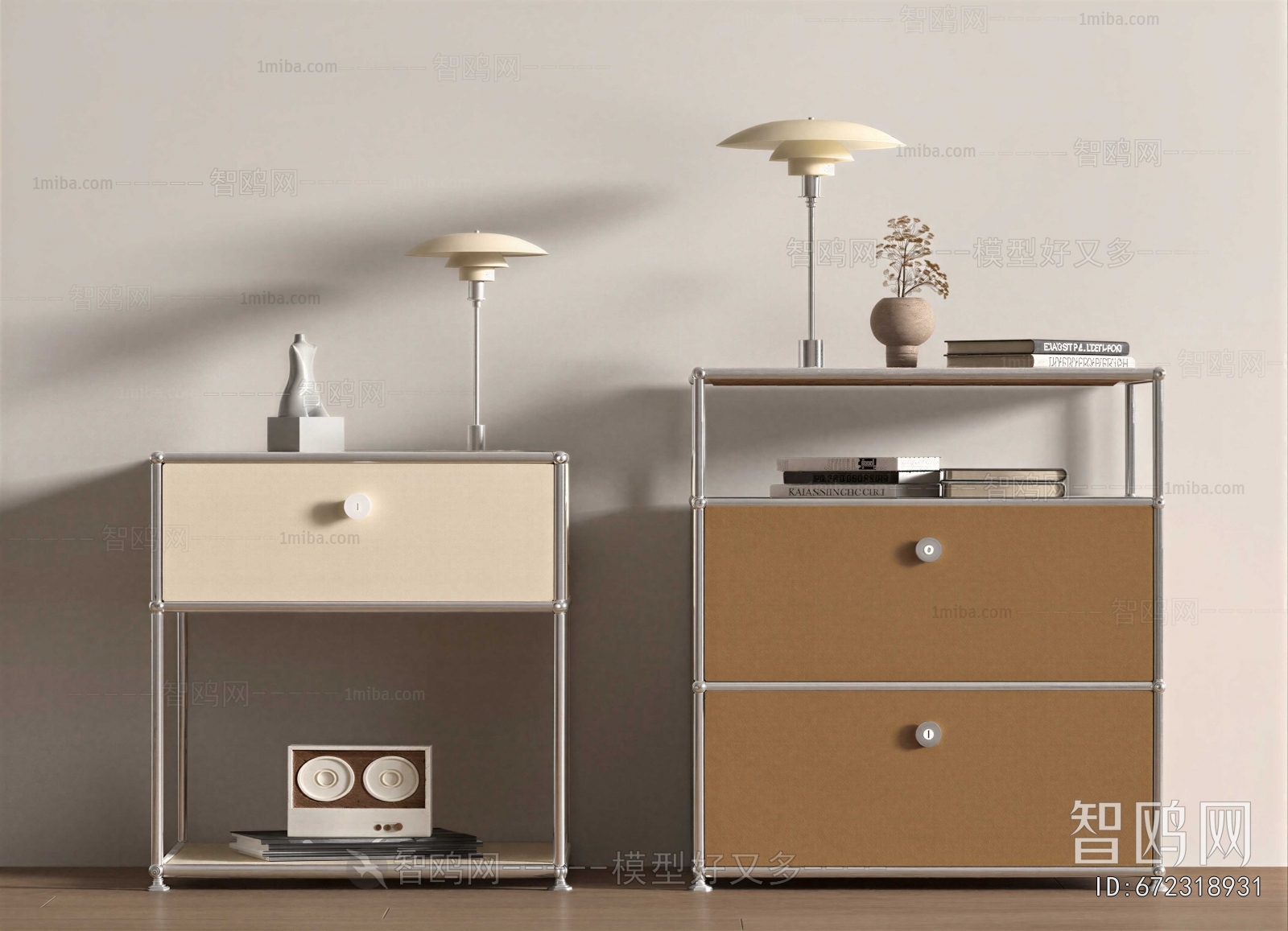 Modern Bedside Cupboard