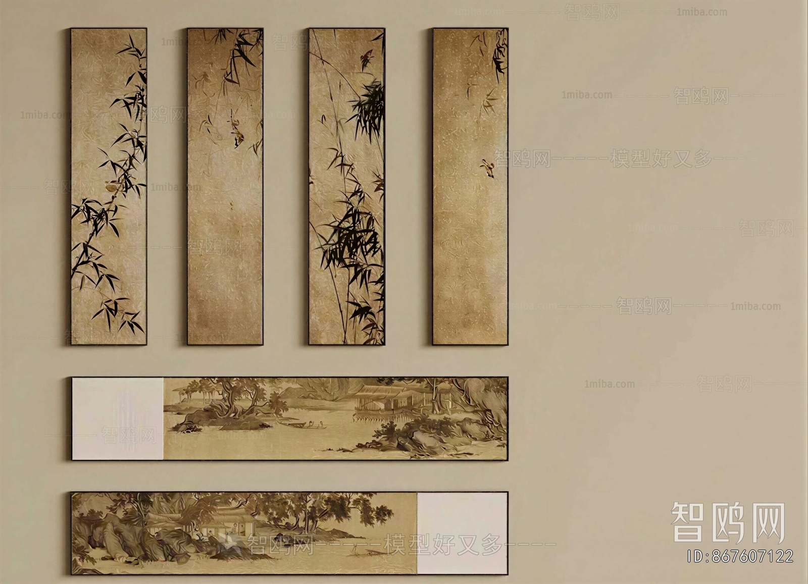 New Chinese Style Painting