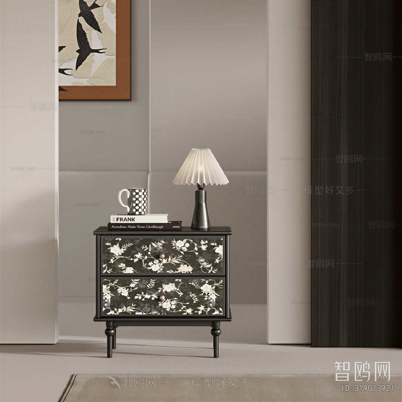 Modern Bedside Cupboard