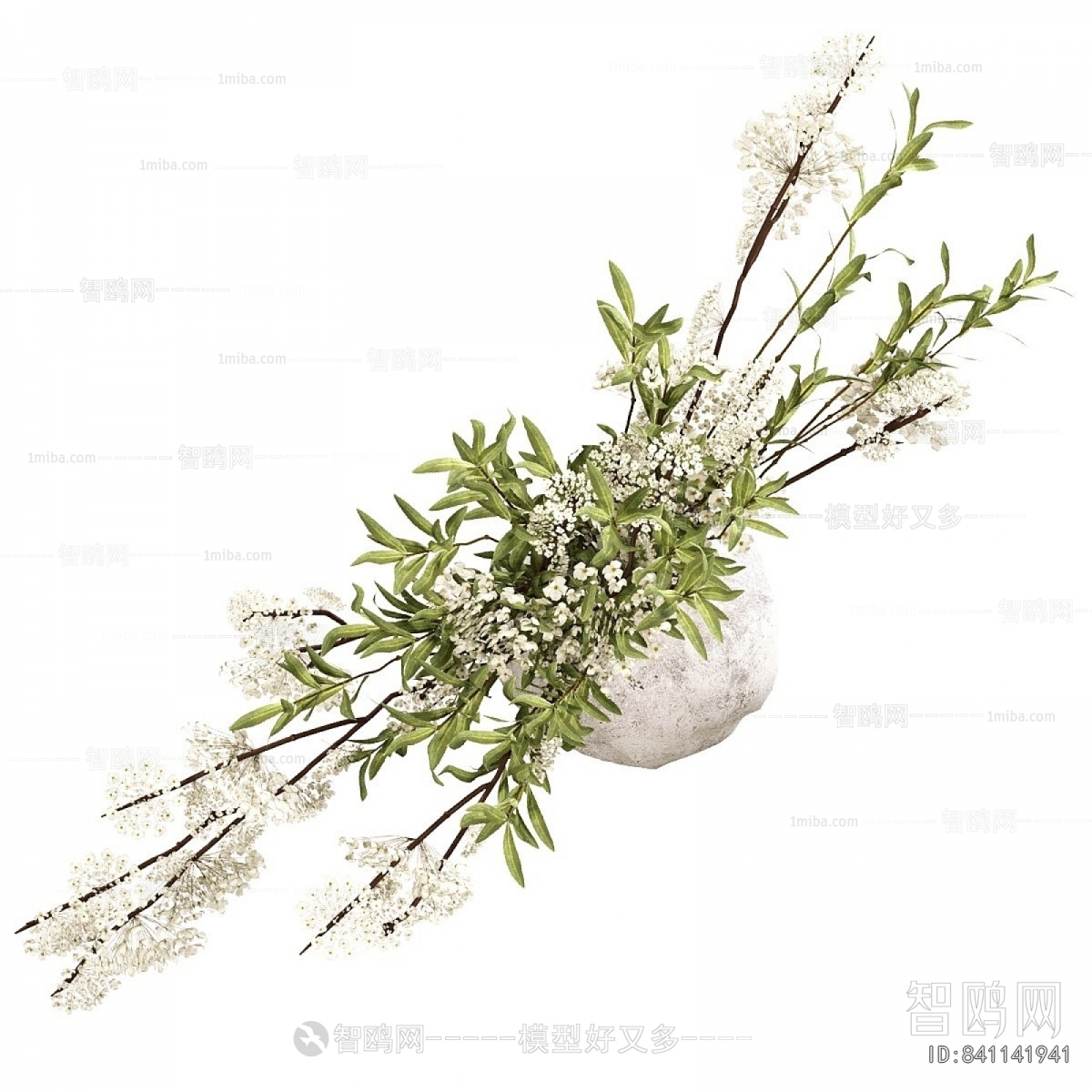 Modern Aquatic Green Plant