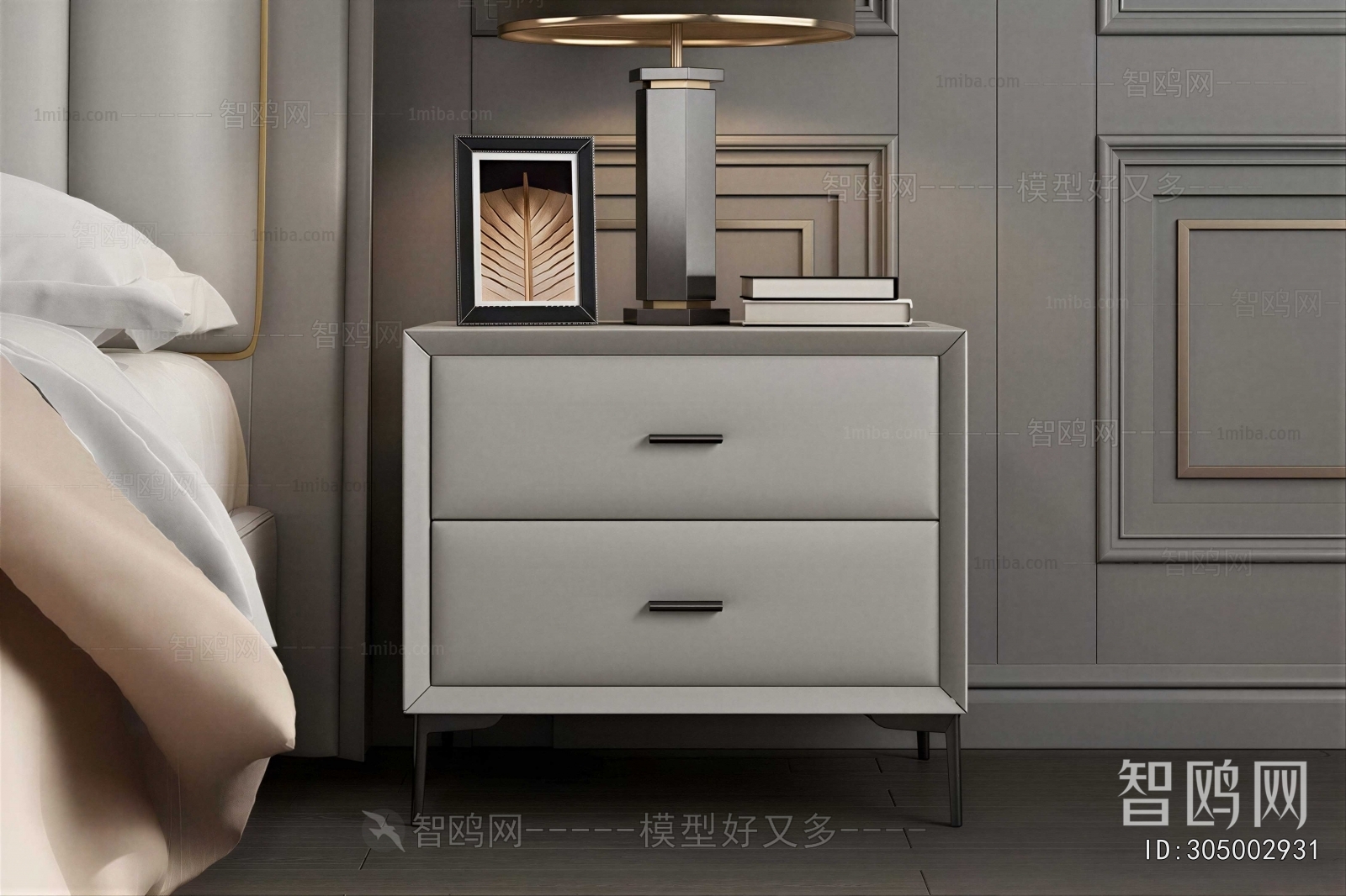 Modern Bedside Cupboard