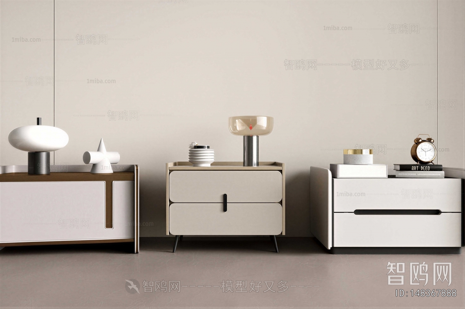 Modern Bedside Cupboard