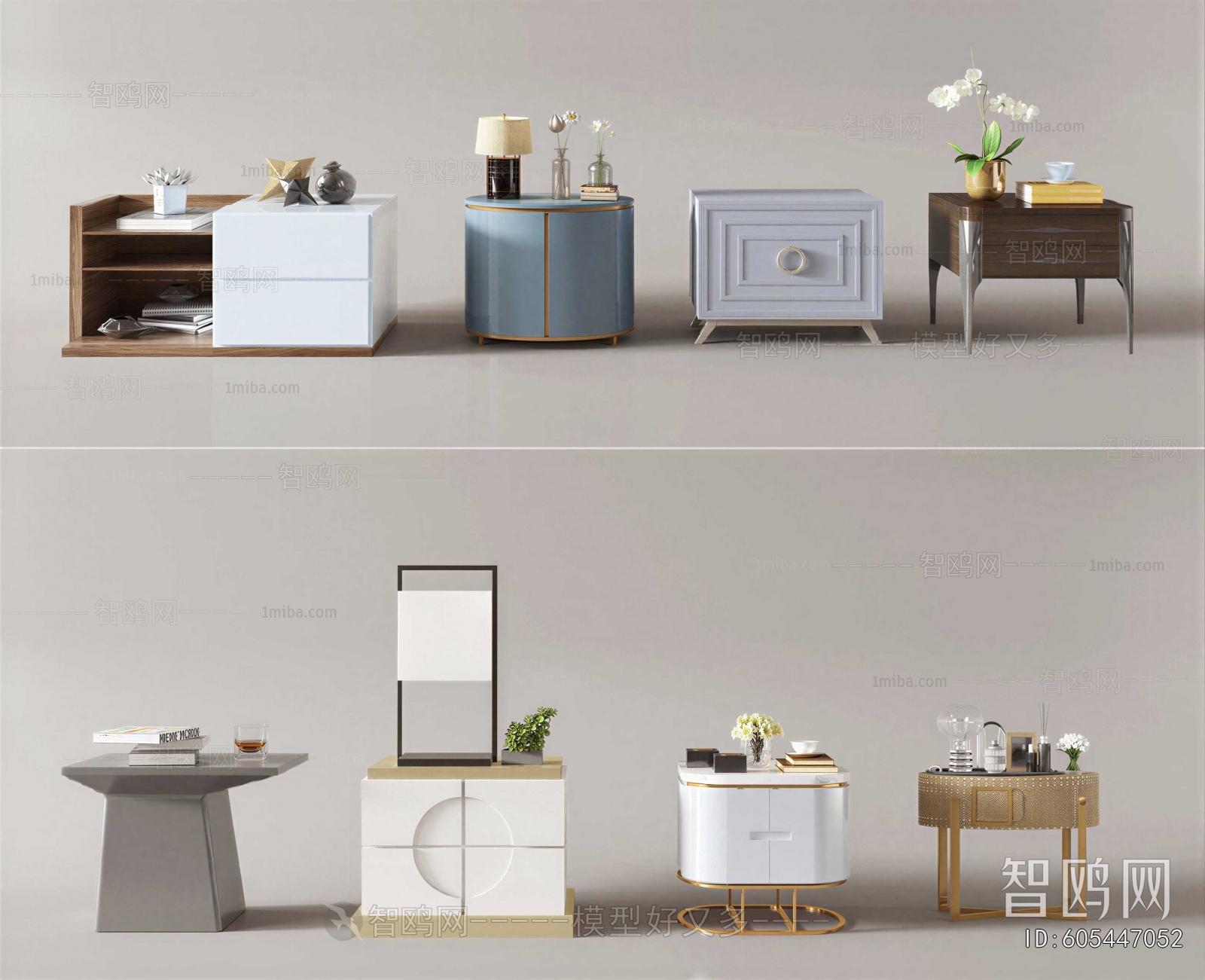 Modern Bedside Cupboard