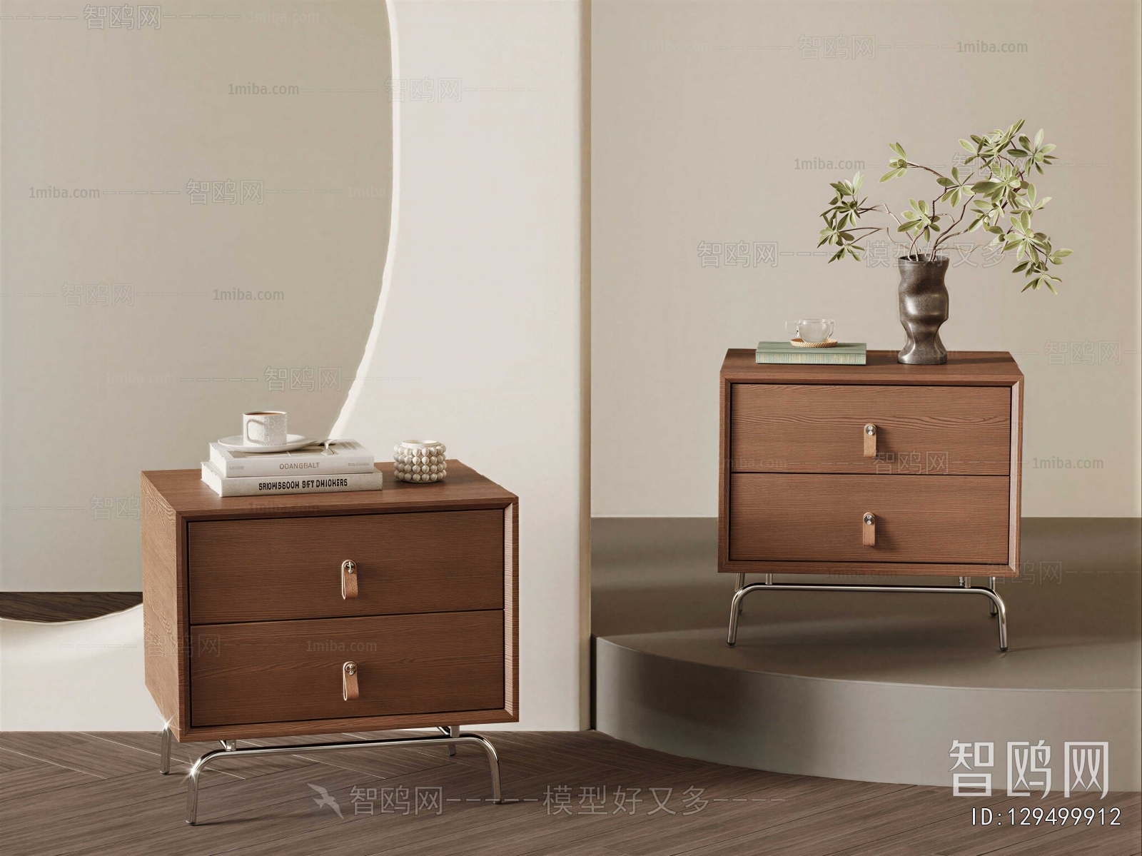 Modern Bedside Cupboard