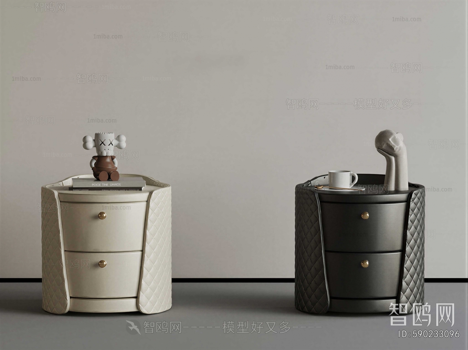 Modern Bedside Cupboard