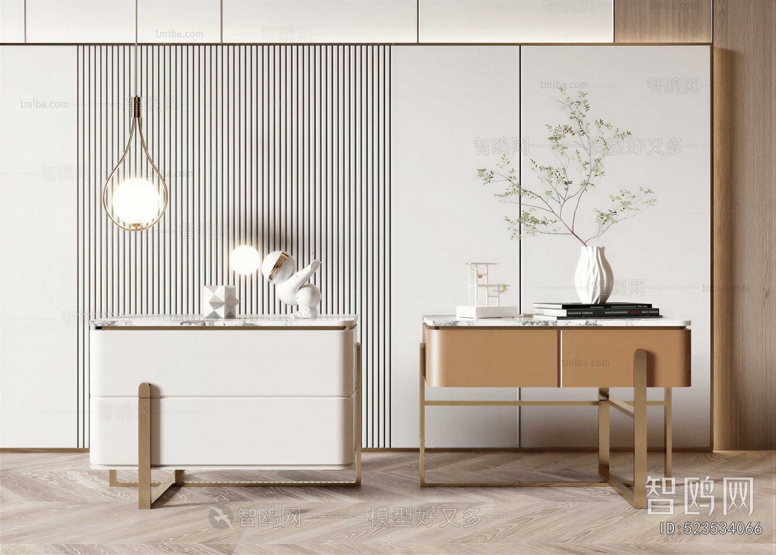 Modern Bedside Cupboard