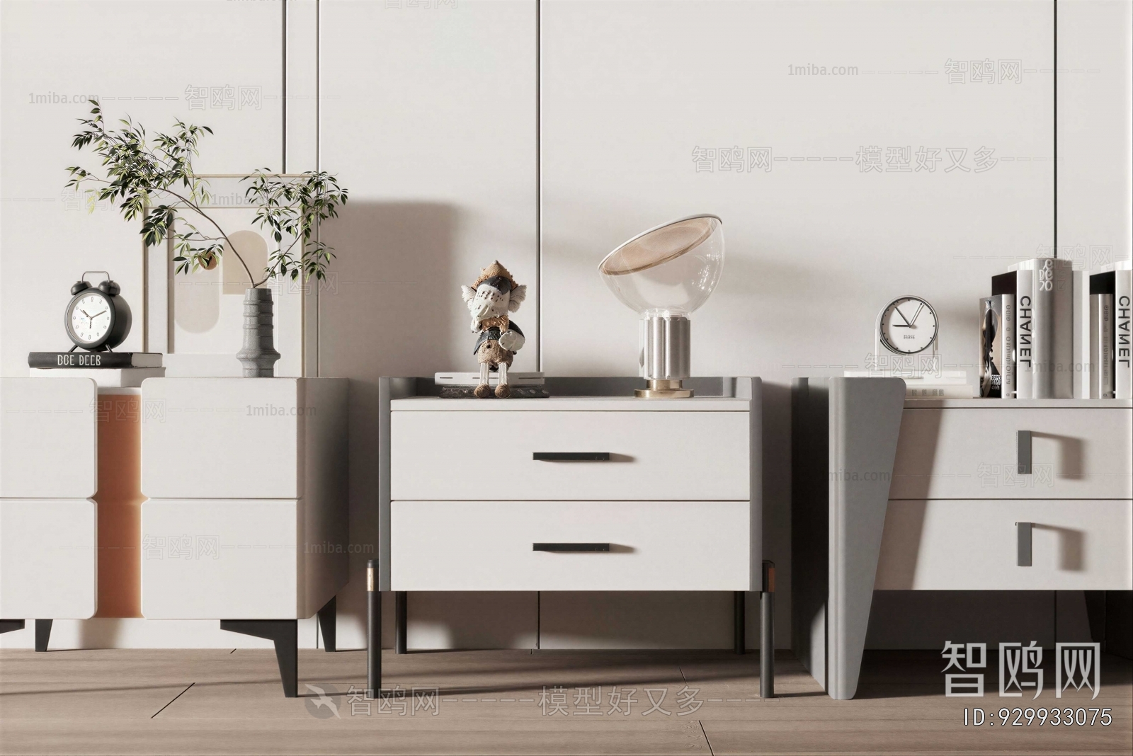 Modern Bedside Cupboard