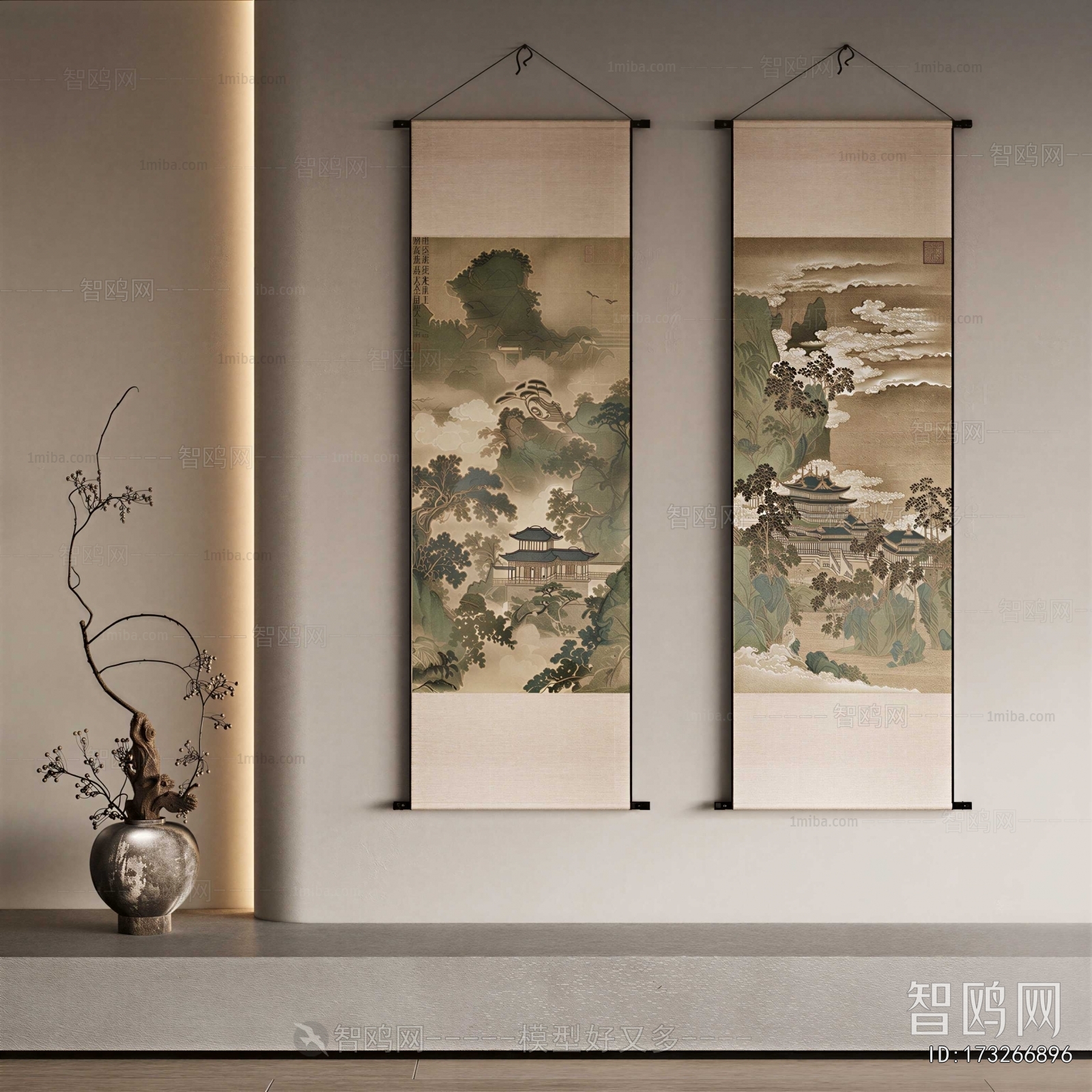 New Chinese Style Painting