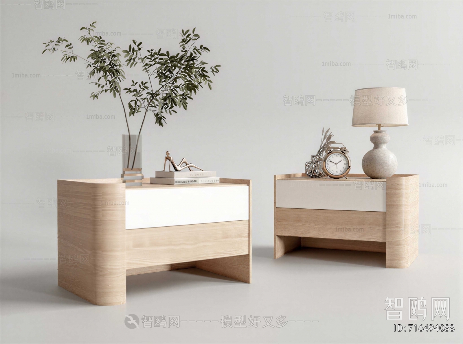 Modern Bedside Cupboard