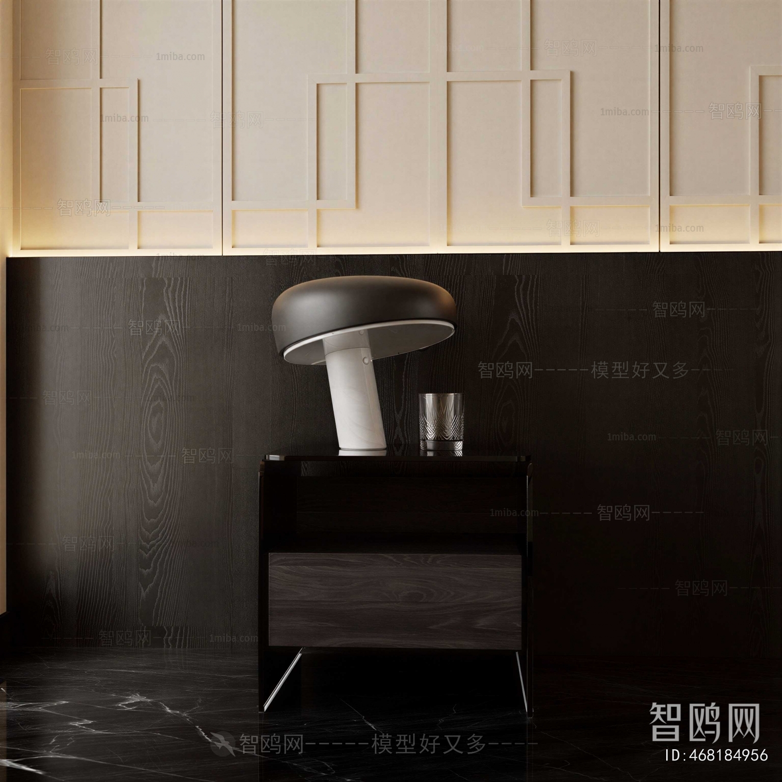 Modern Bedside Cupboard