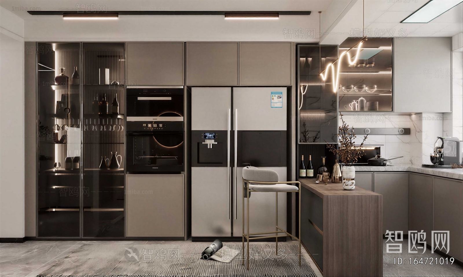Modern Open Kitchen